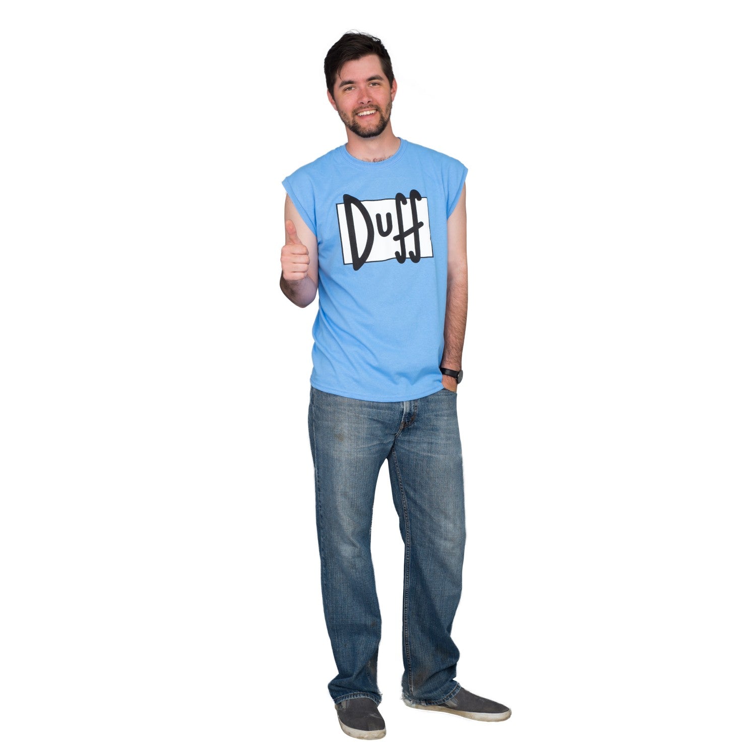 Simpsons Duff Beer Sleeveless T-shirt