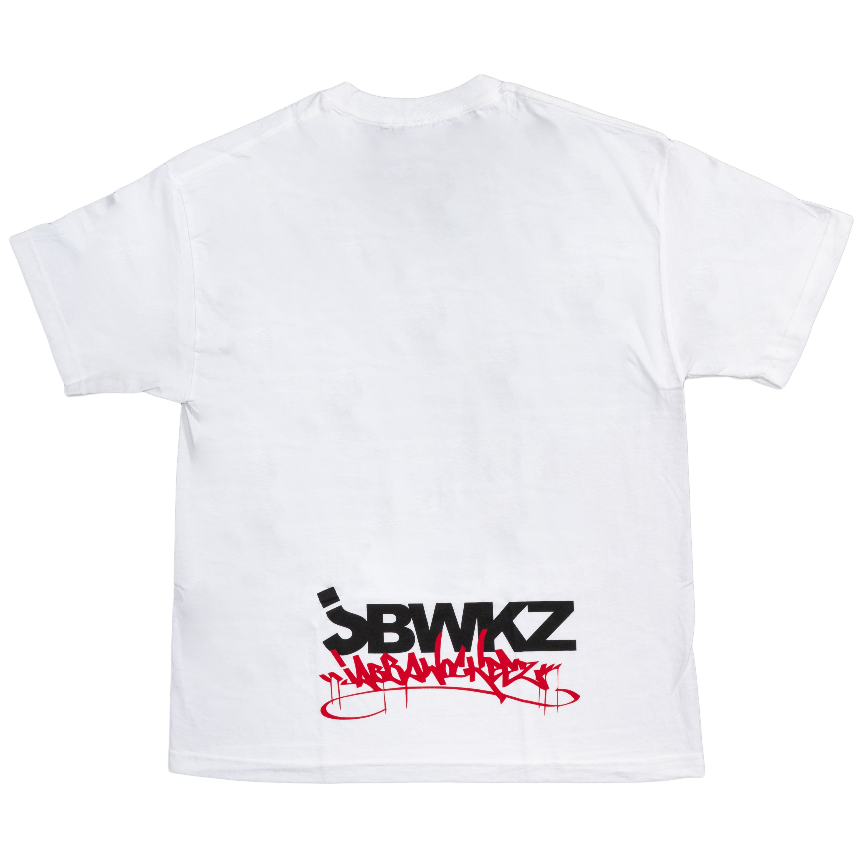 Jabbawockeez Dance Face Fill Logo White T-shirt Tee