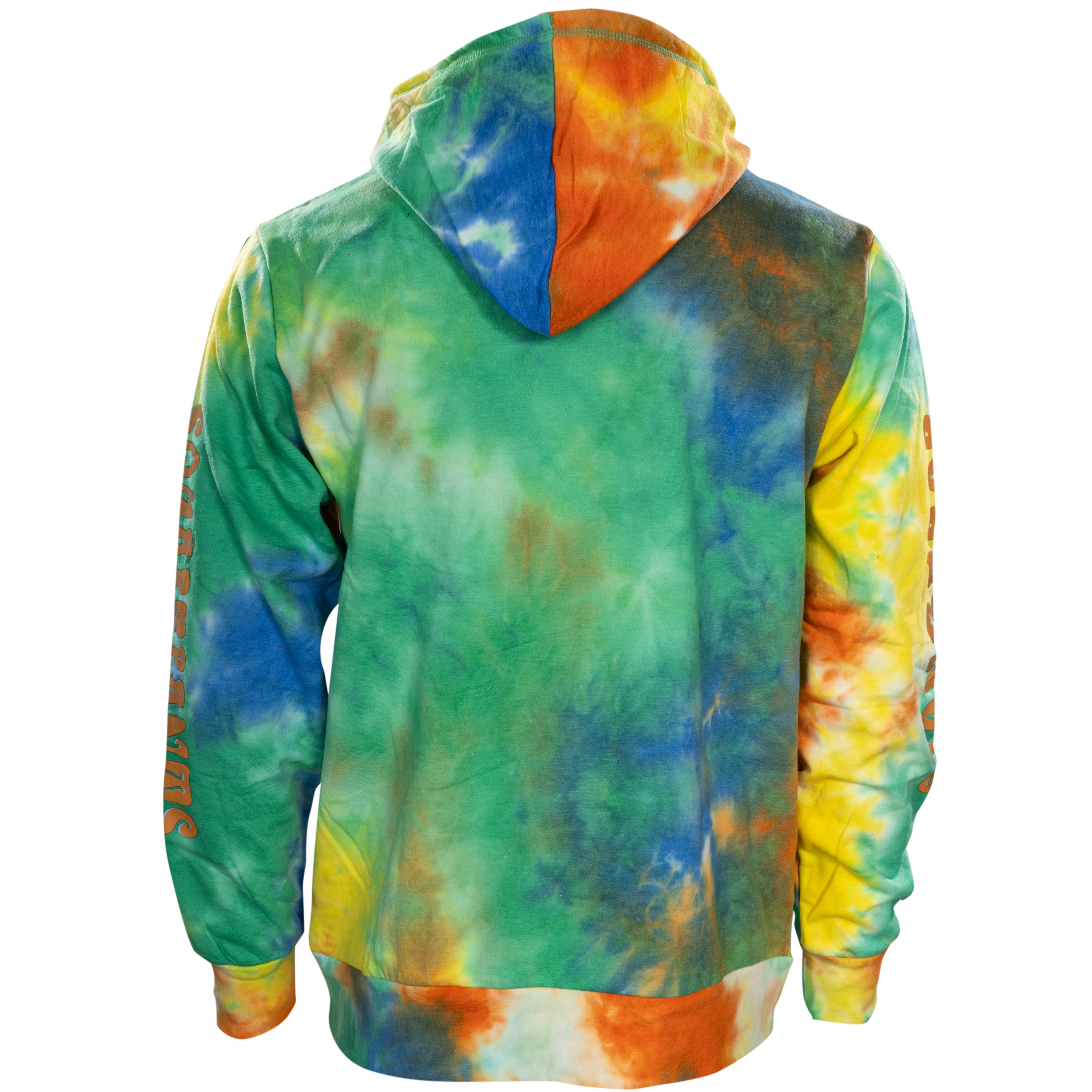 Mad Engine Spongebob Squarepants Patrick Mr. Krabs Pool Tie Dye Mens Hoodie
