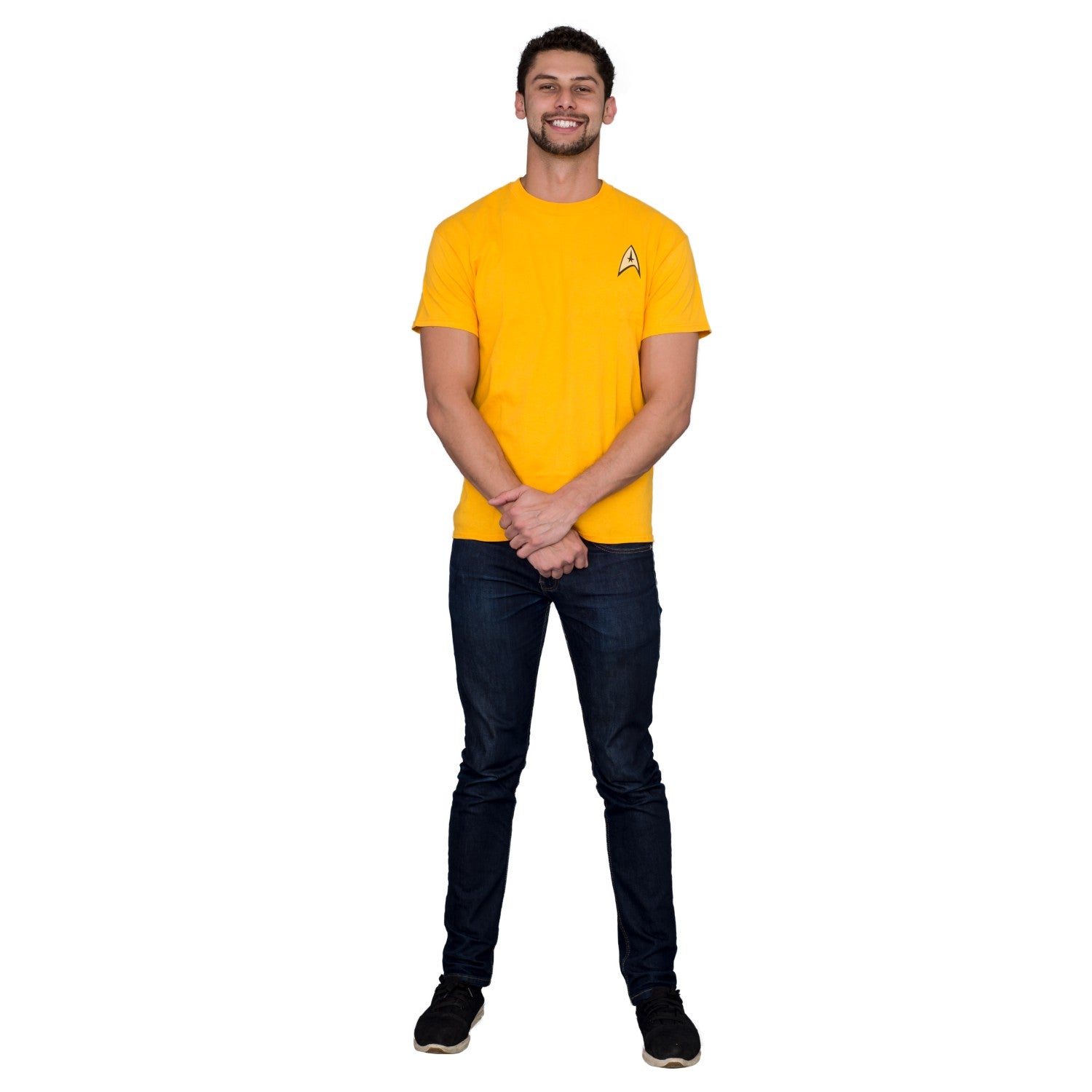 Adult Unisex Star Trek Command Uniform Image Halloween Cosplay T-shirt