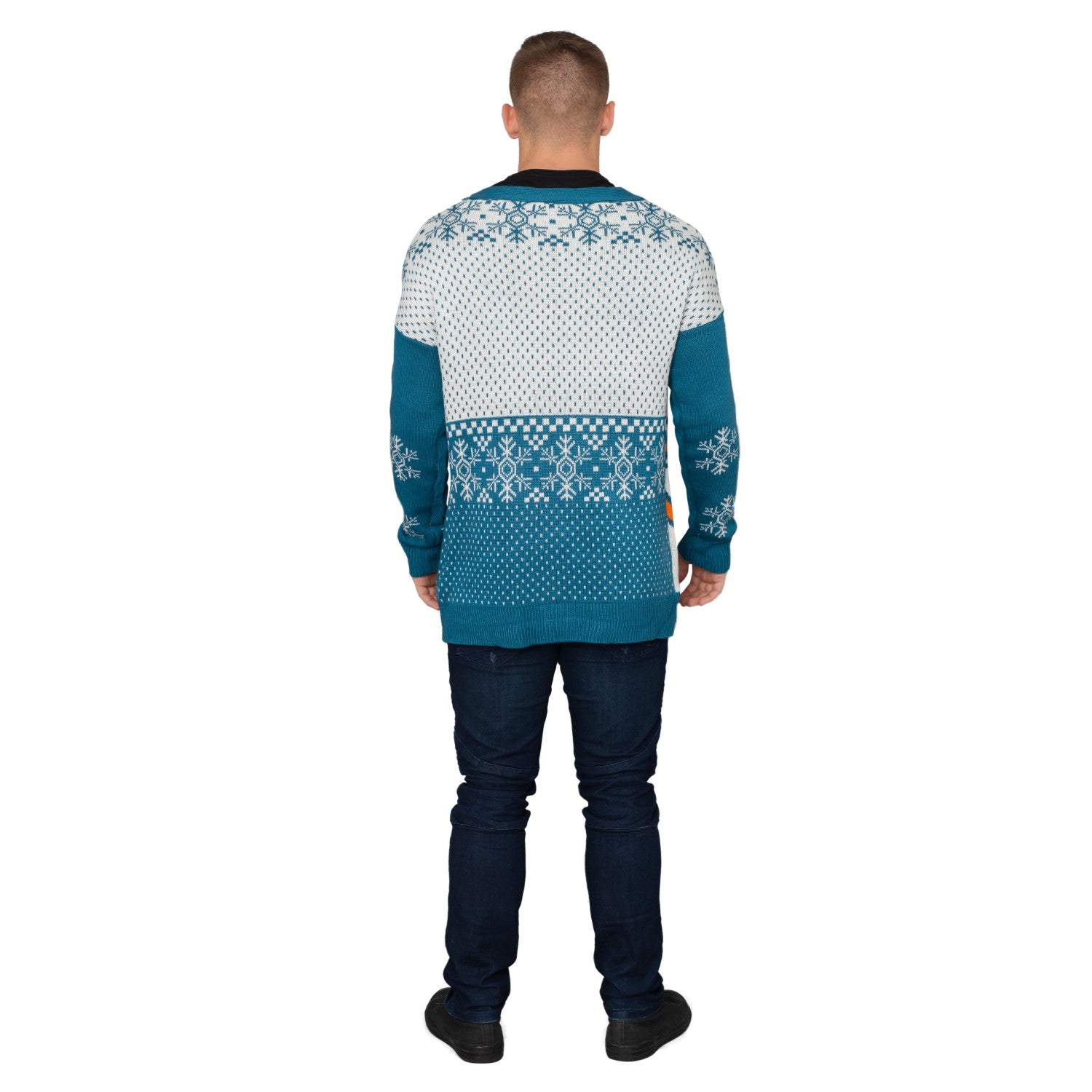 Adult Unisex BB8 Star Wars Ugly Christmas Cardigan Sweater