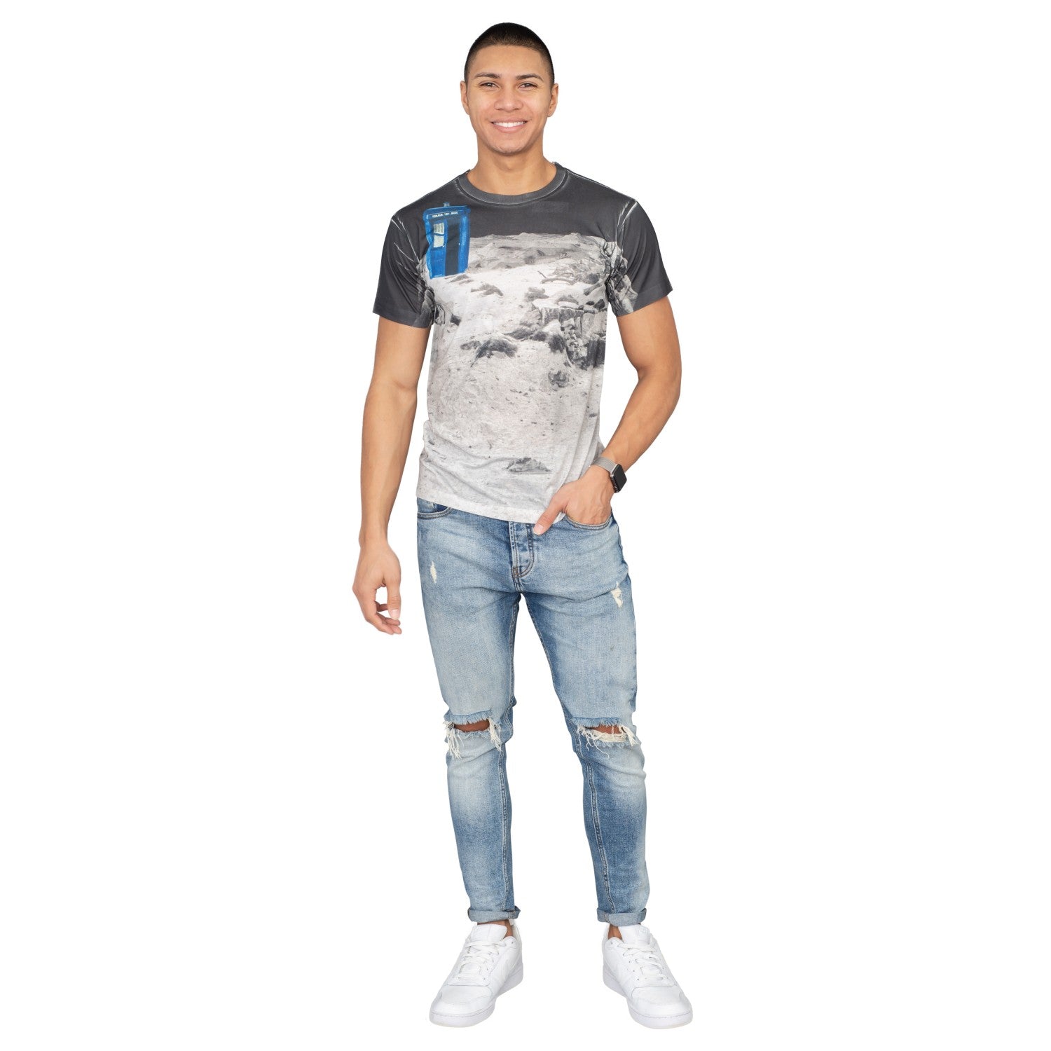 TARDIS Prehistoric Earth Sublimation T-Shirt