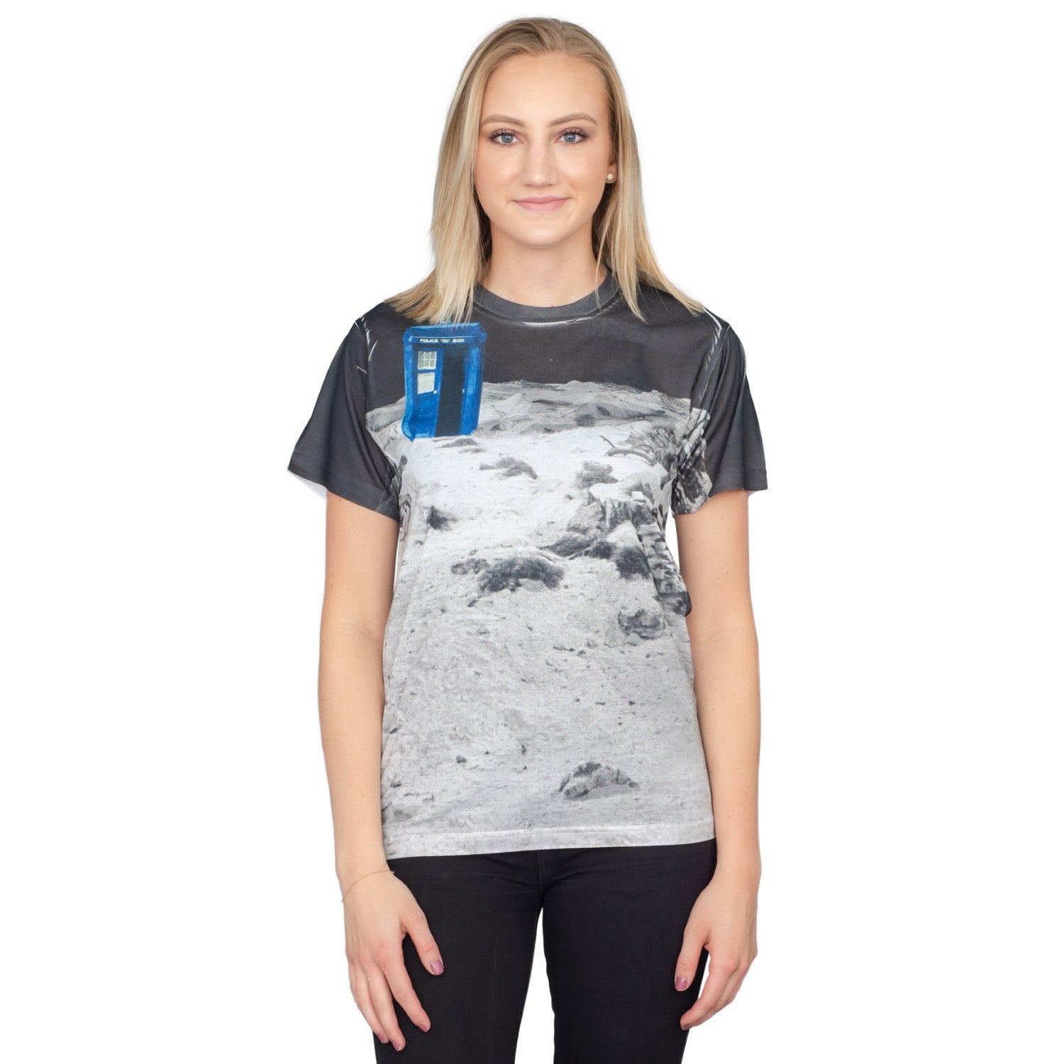 TARDIS Prehistoric Earth Sublimation T-Shirt