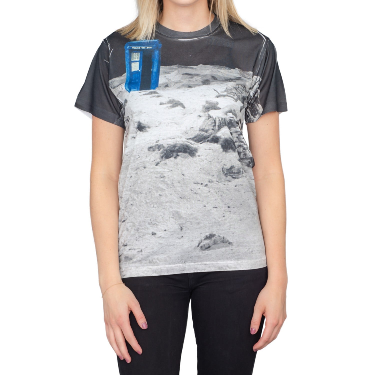TARDIS Prehistoric Earth Sublimation T-Shirt