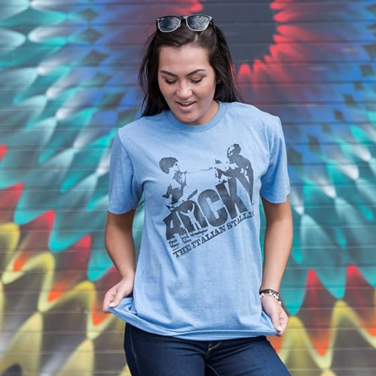 Rocky Halftone Italian Stallion T-shirt