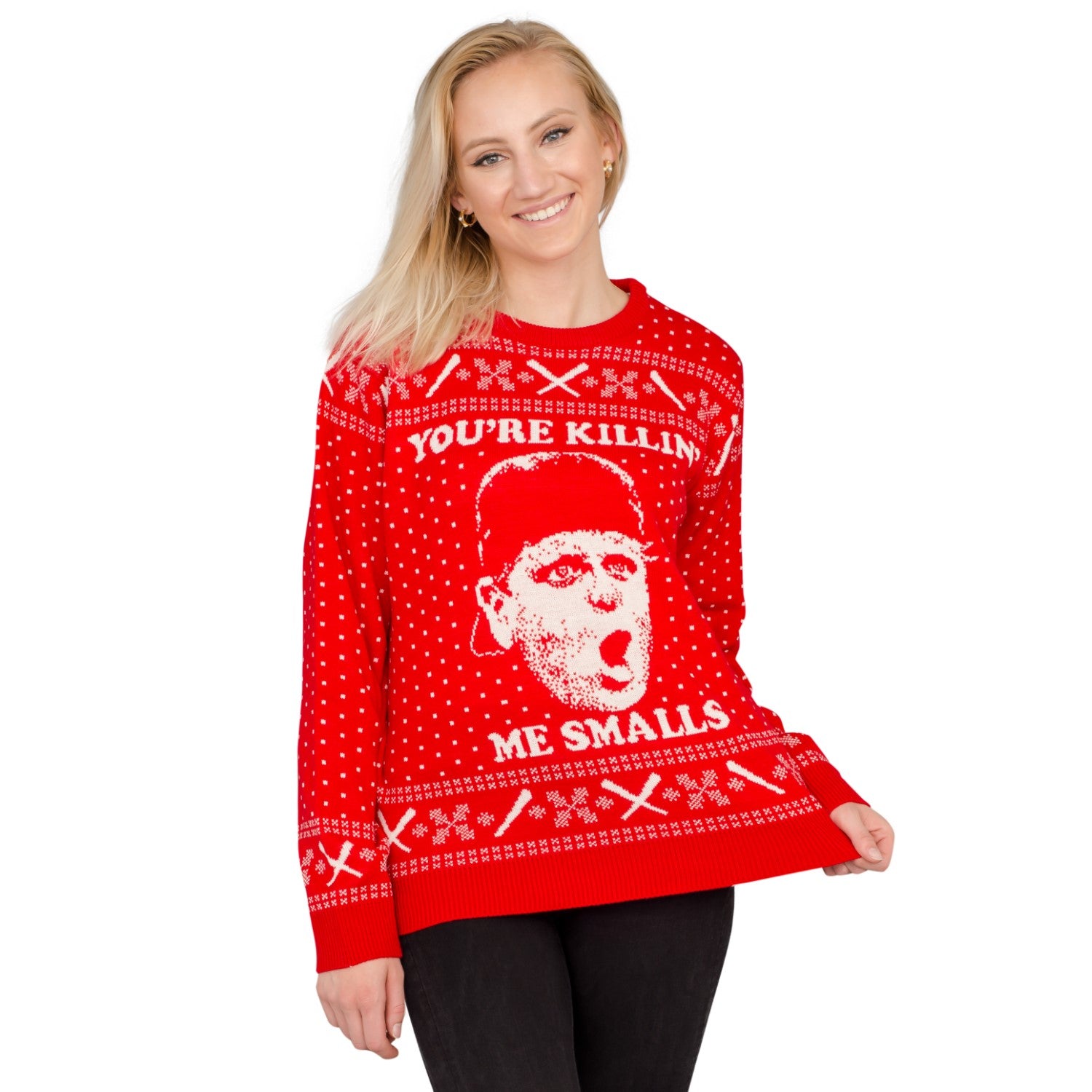Baseball Sand Field Unisex You're Killin' Me Smalls Ugly Christmas Sweater