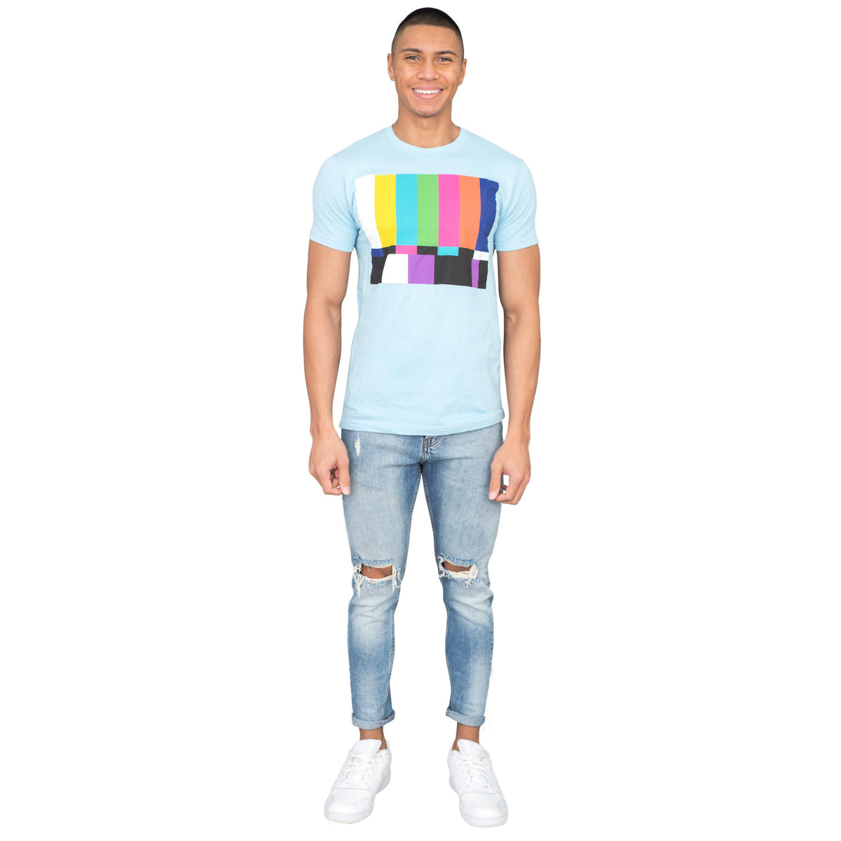 The Big Bang Theory Sheldon Test Pattern T-shirt