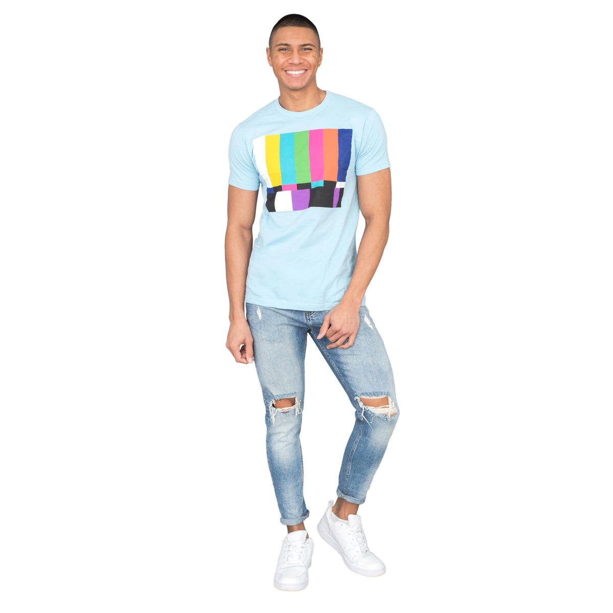 The Big Bang Theory Sheldon Test Pattern T-shirt