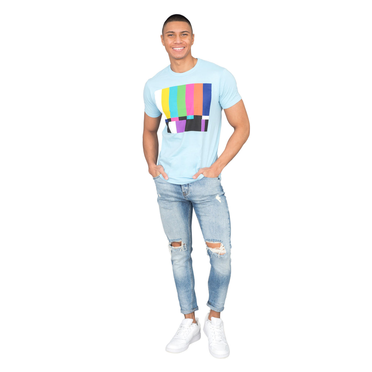 The Big Bang Theory Sheldon Test Pattern T-shirt