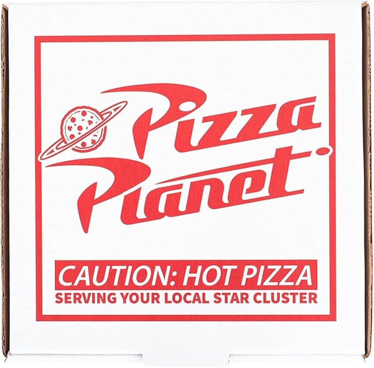 Toy Story Pizza Planet Shirt and Delivery Box Unisex Halloween Cosplay Costume Set