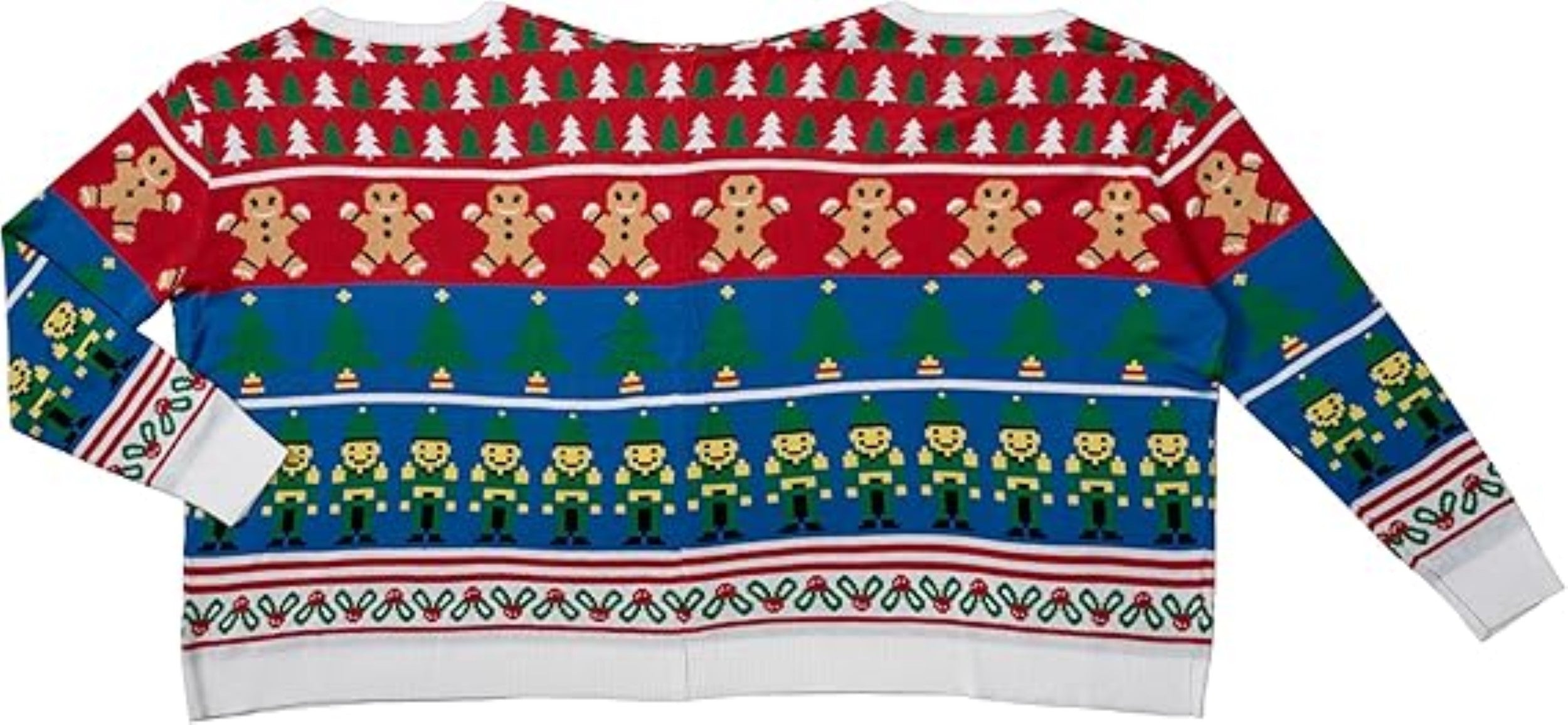 Two Person/Couples Adult Unisex Funny Ugly Christmas Sweater Costume