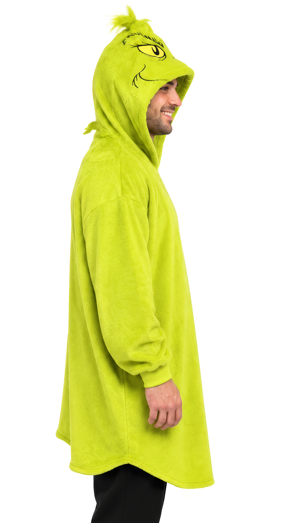 The Grinch Adult Unisex Plush Fleece Hoodie Ponch
