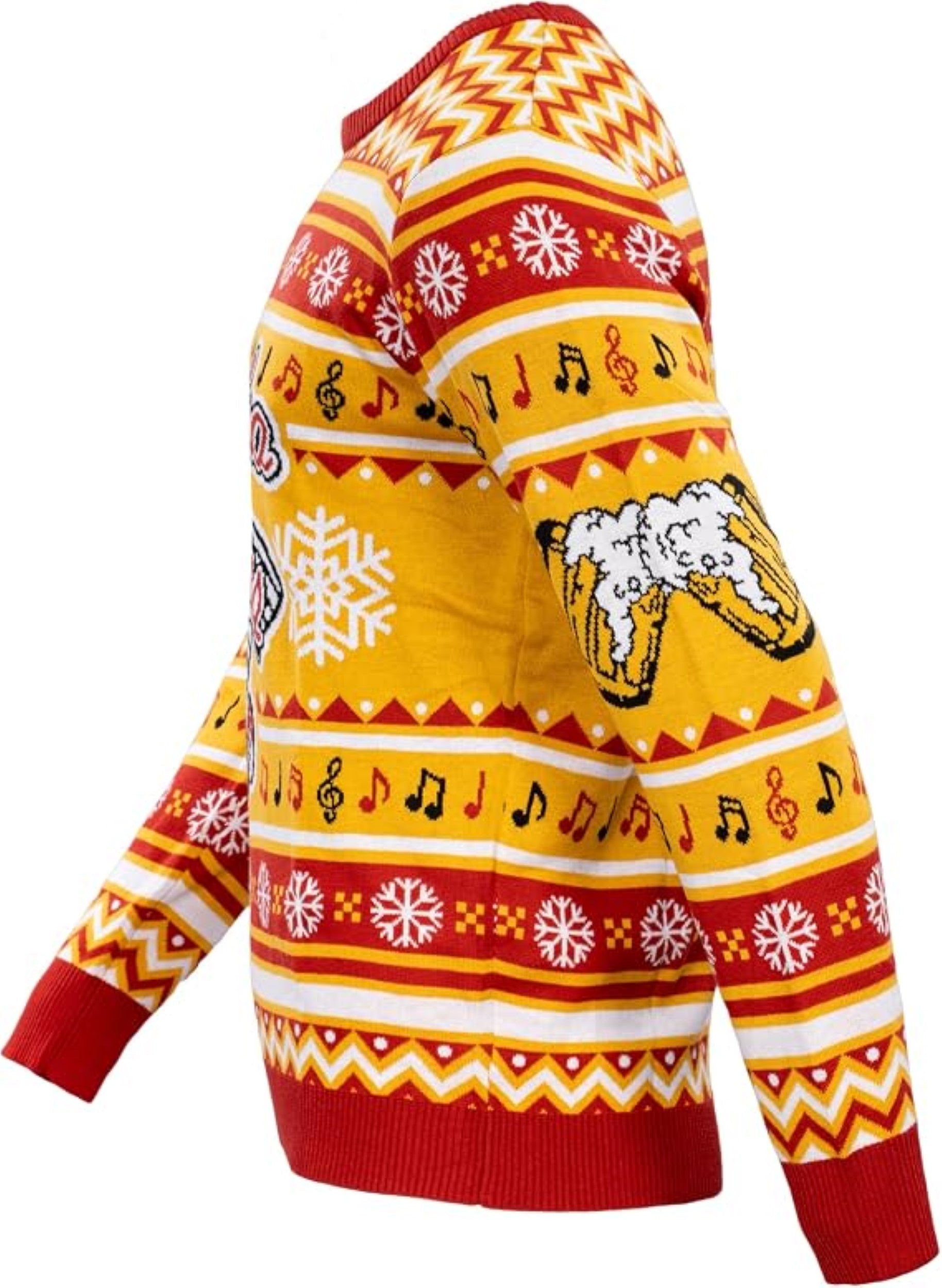 Kenosha Kickers 1990s Movie Polka Band Adult Unisex Ugly Christmas Sweater