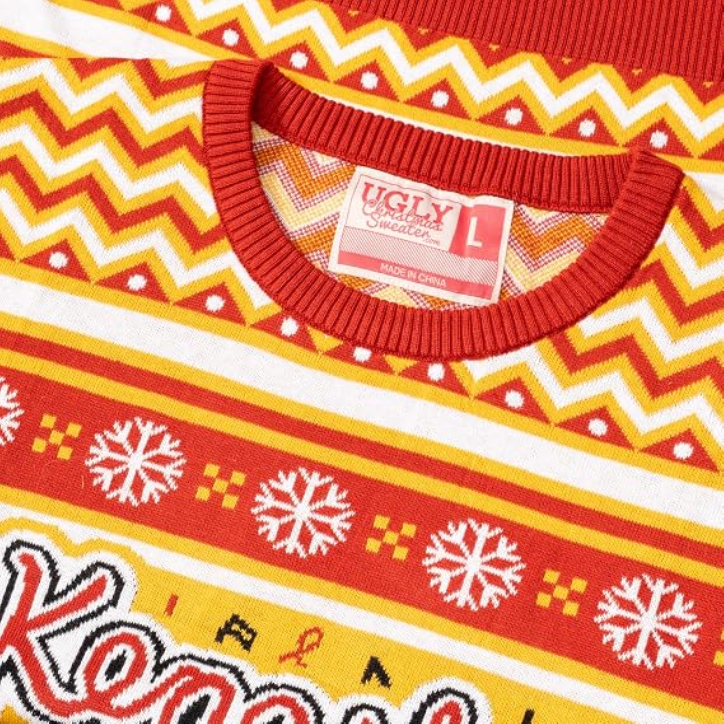 Kenosha Kickers 1990s Movie Polka Band Adult Unisex Ugly Christmas Sweater