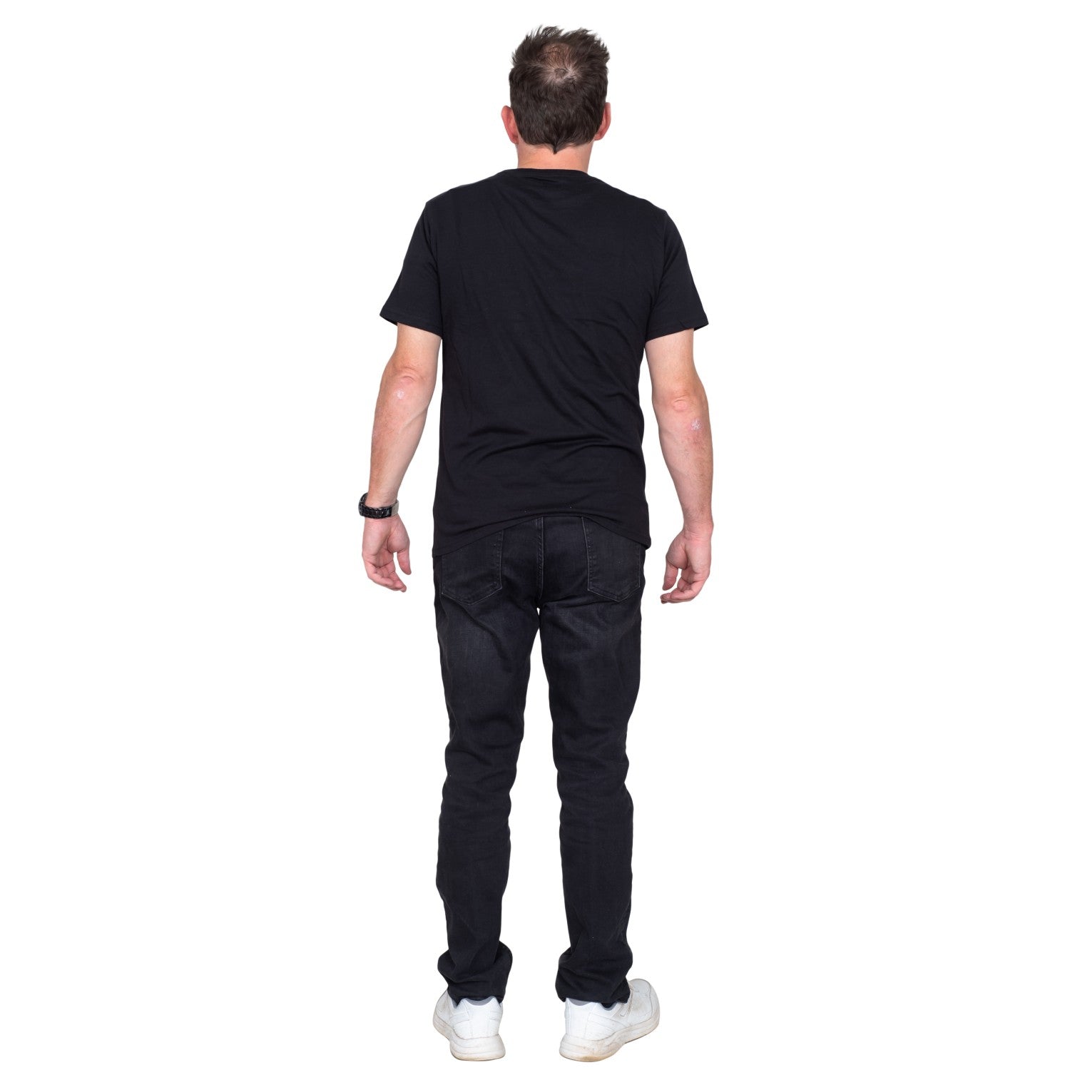 Venom Santa Hat Adult Unisex Short Sleeve Black T-Shirt