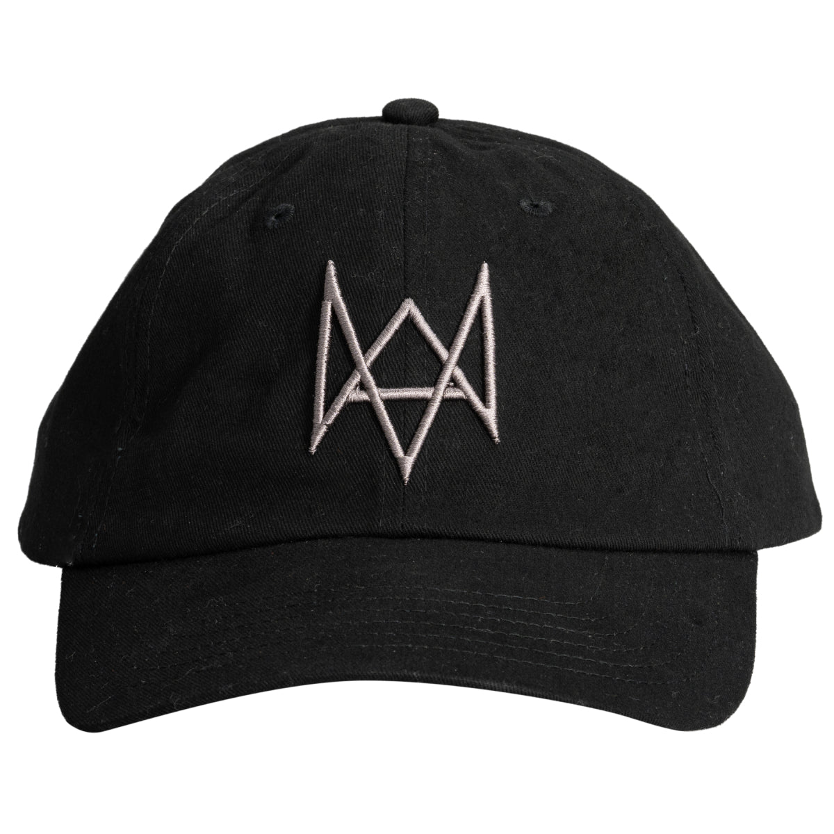 Watch Dogs Black Crown Hats Show Your Hacker Vigilante Style with the Logo and Symbol Baseball Cap