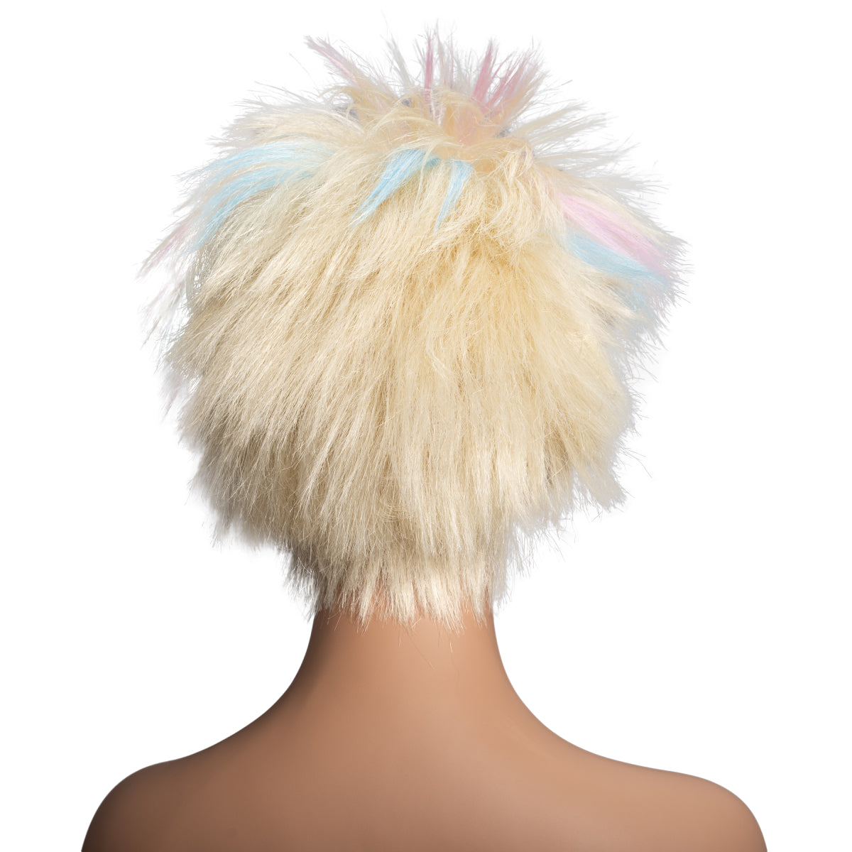 Weird Beauty Doll 80's Short Hair Blonde Wig