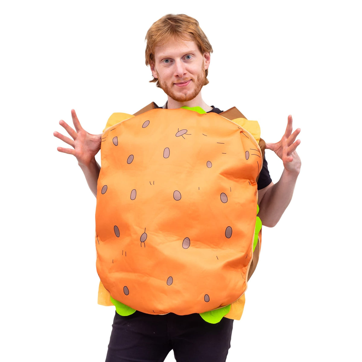 Adult Food 3D Sandwich Spicy Chicken Pizza Taco Burger Halloween Costume Cosplay - TVStoreOnline