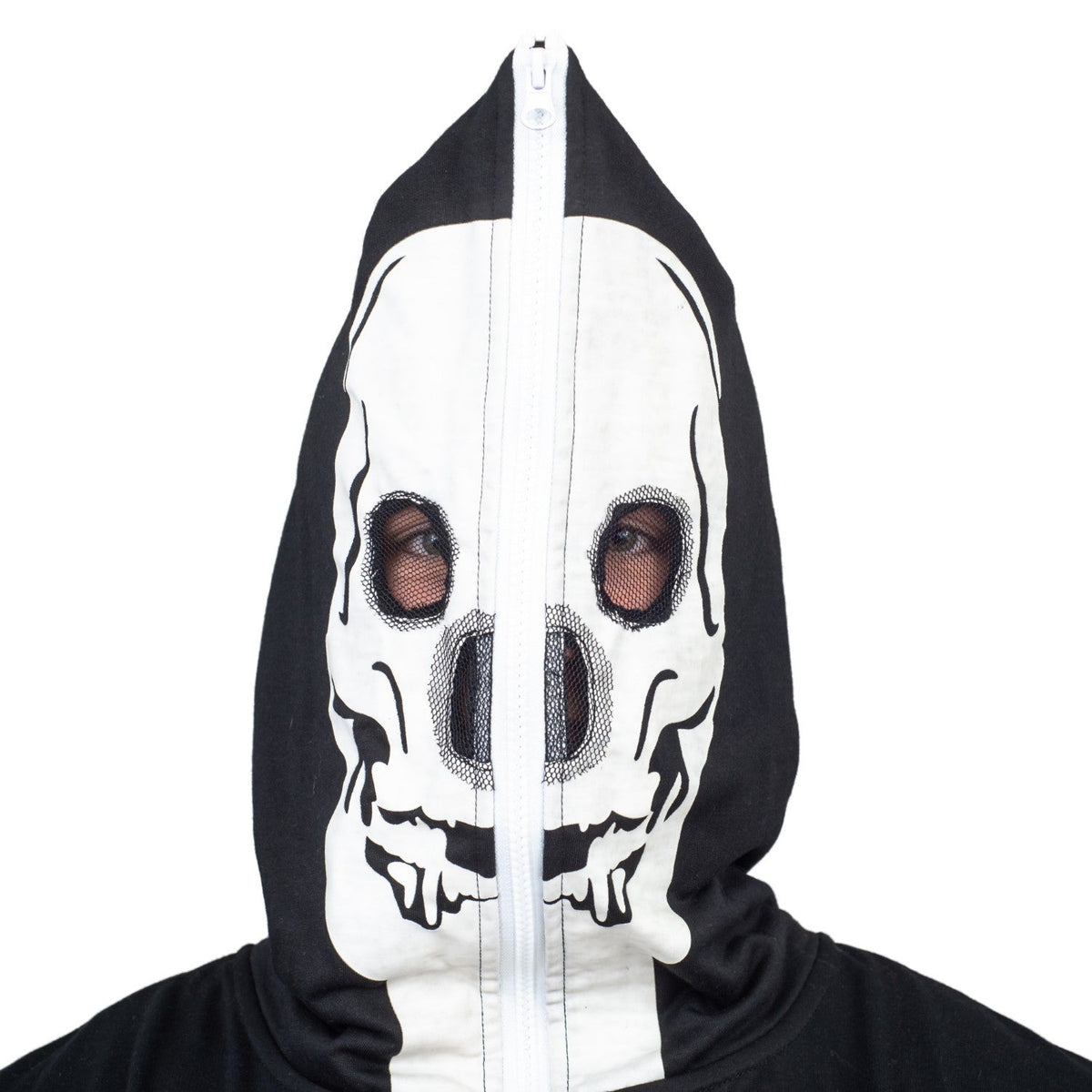 Adult Halloween Skeleton Cosplay Costume Glow in Dark Jumpsuit - TVStoreOnline