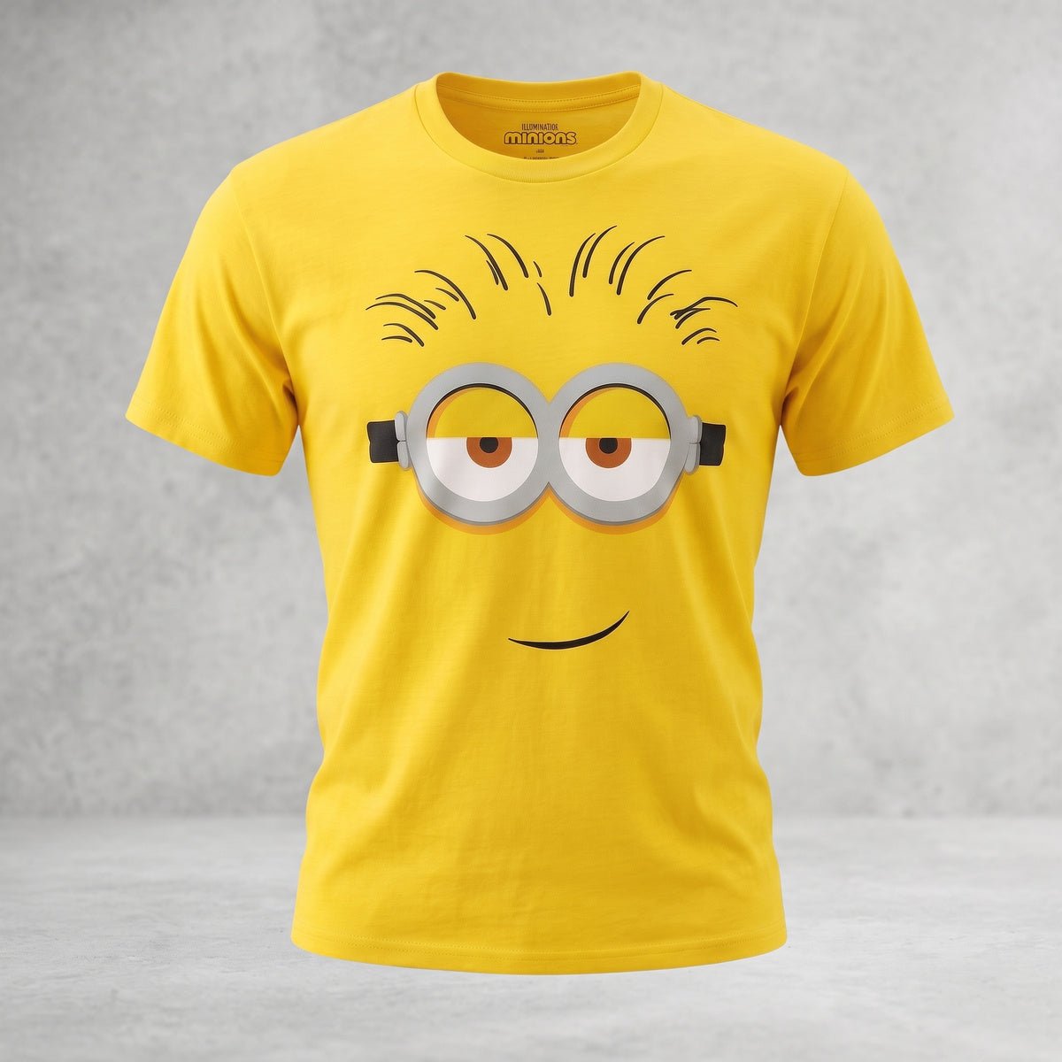 Adult Minions Big Face Halloween Cosplay Costume T-Shirt - TVStoreOnline