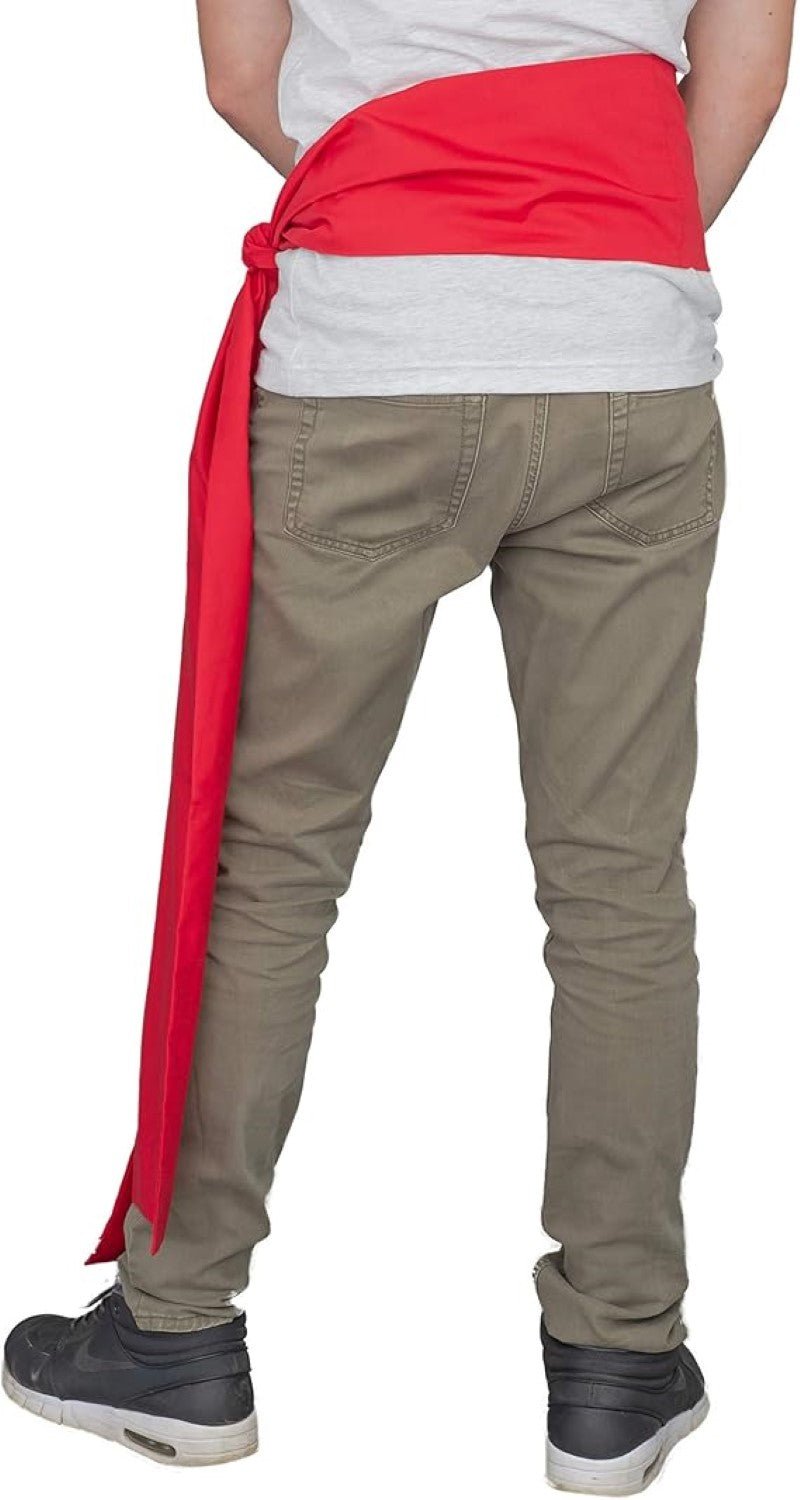 Adult Red Renaissance Fair Halloween Cosplay Costume Sash - TVStoreOnline