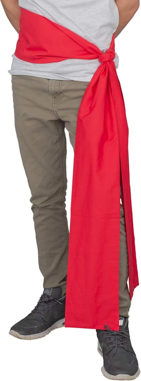 Adult Red Renaissance Fair Halloween Cosplay Costume Sash - TVStoreOnline