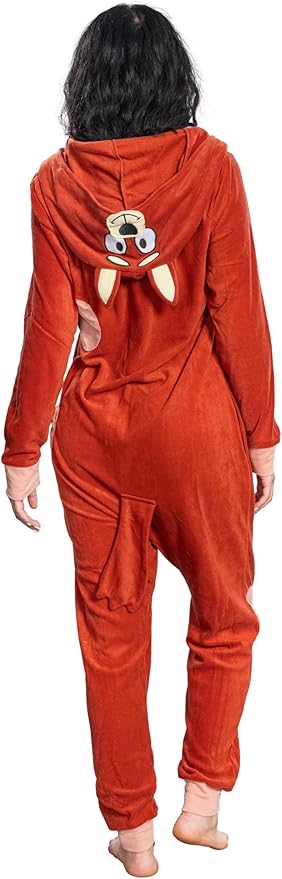Adult Unisex Playful Colorful Dog Adult Halloween Costume Cosplay Zip Up Pajama Jumpsuit - TVStoreOnline