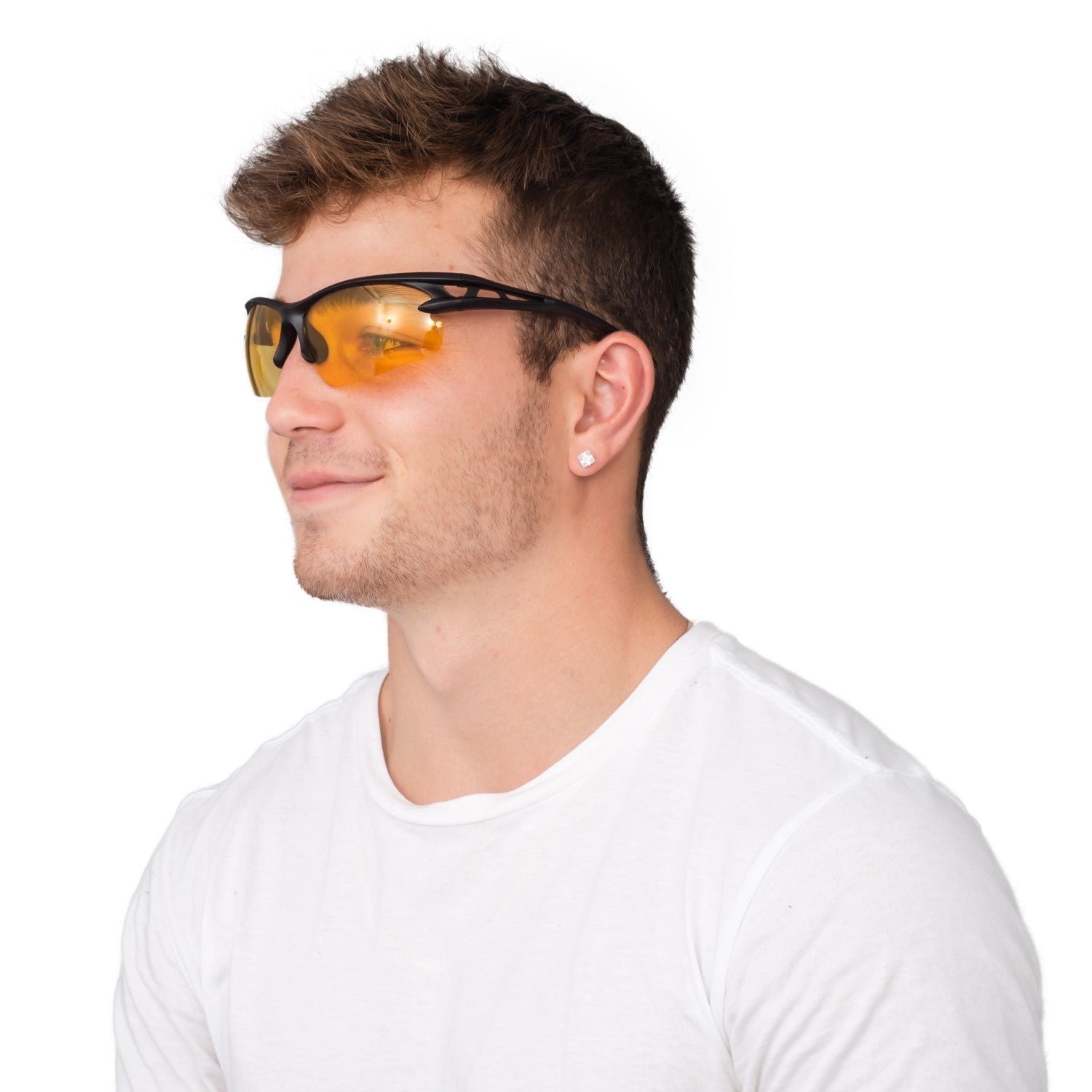 Adult Unisex Rex Kwon Do Halloween Cosplay Yellow Glasses - TVStoreOnline