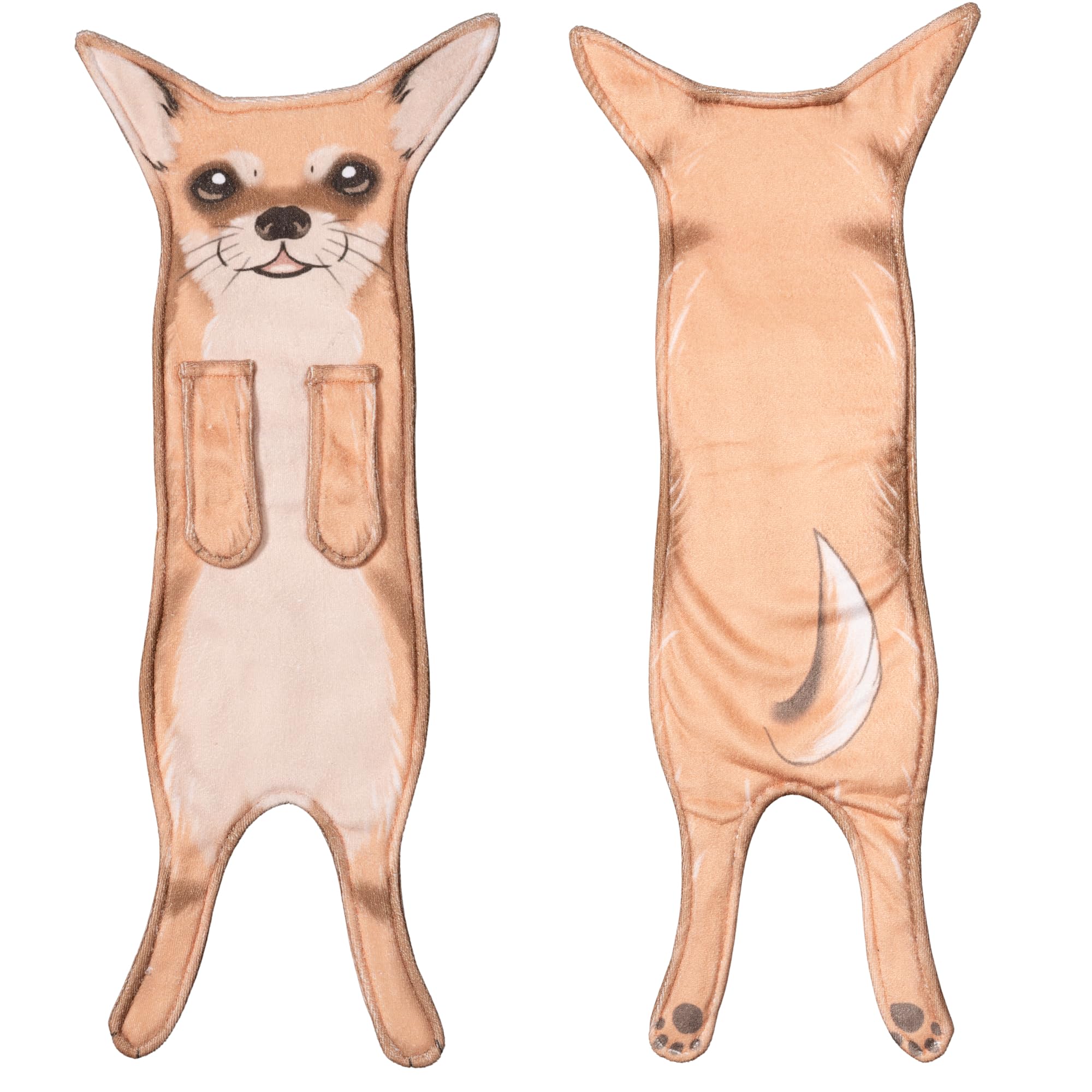 Animal Funny Themed Hanging Hand Towels for Bathroom & Kitchen – Soft Decorative Face Washcloths with 10 Cute Designs - TVStoreOnline