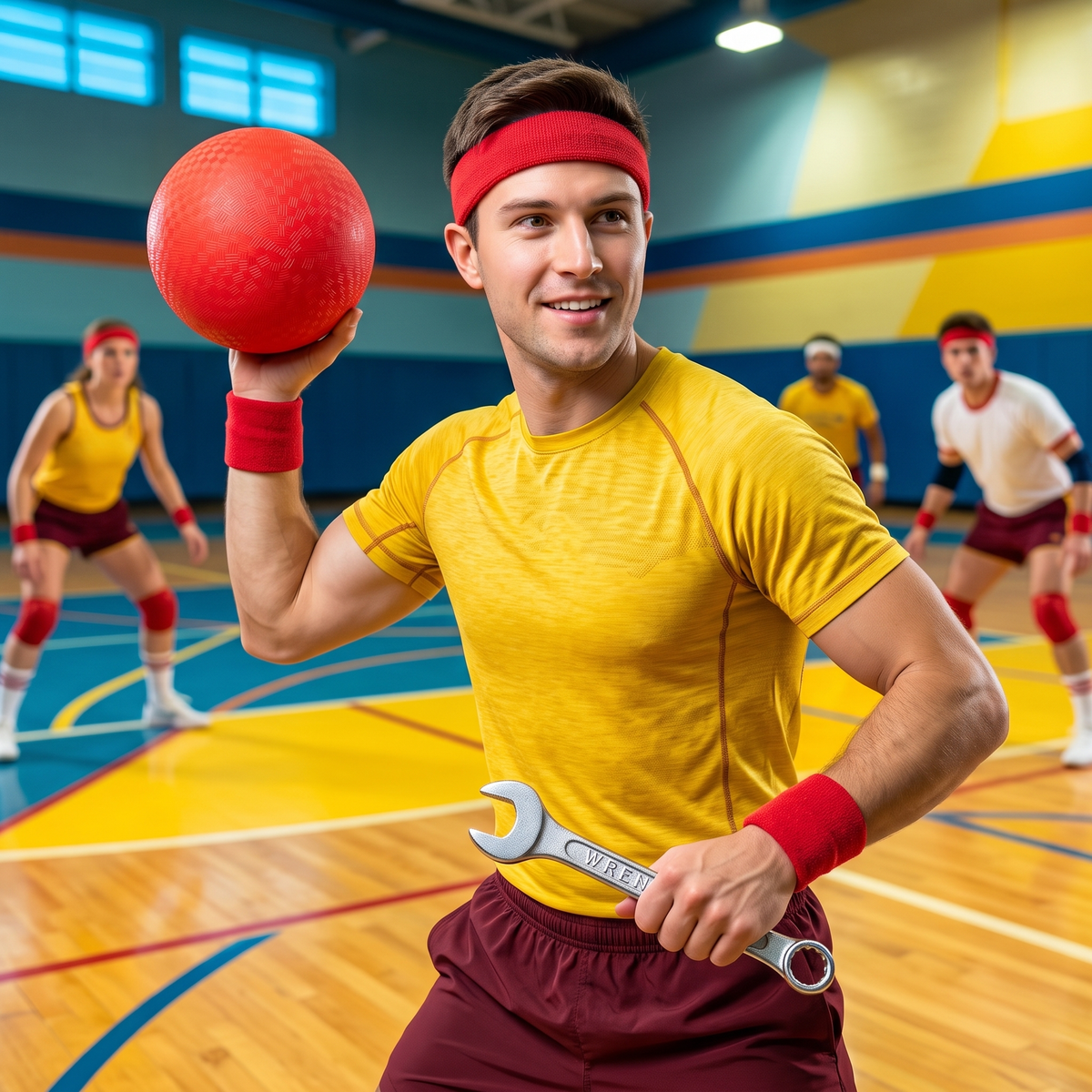 Average Joe's Dodgeball Halloween Cosplay Costume Accessory Kit - TVStoreOnline