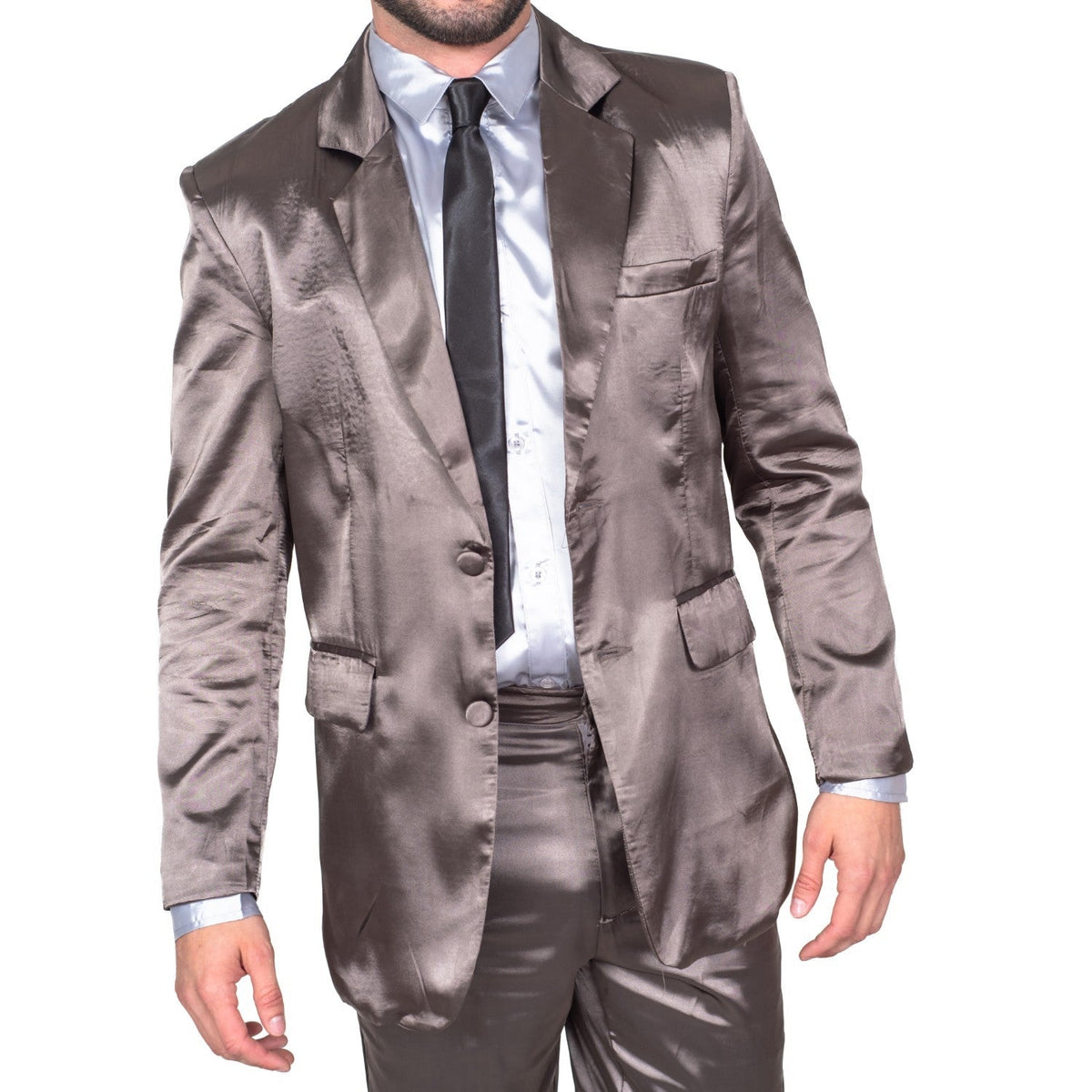 Barney The Legendary Pajama Suit Four Pieces Silk PJ Halloween Costume Cosplay - TVStoreOnline