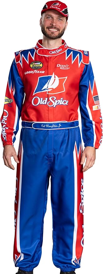 Cal Naughton Talladega Movie Replica Auto Racing Halloween Cosplay Costume - TVStoreOnline