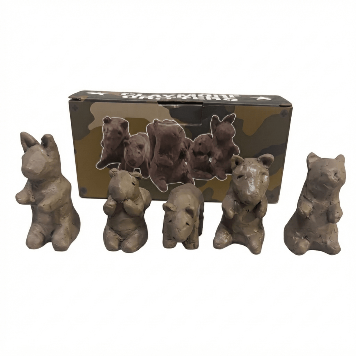 Carl Speckler's Claymore Critters Clay Collectable Figures Holiday Gift Idea Set - TVStoreOnline