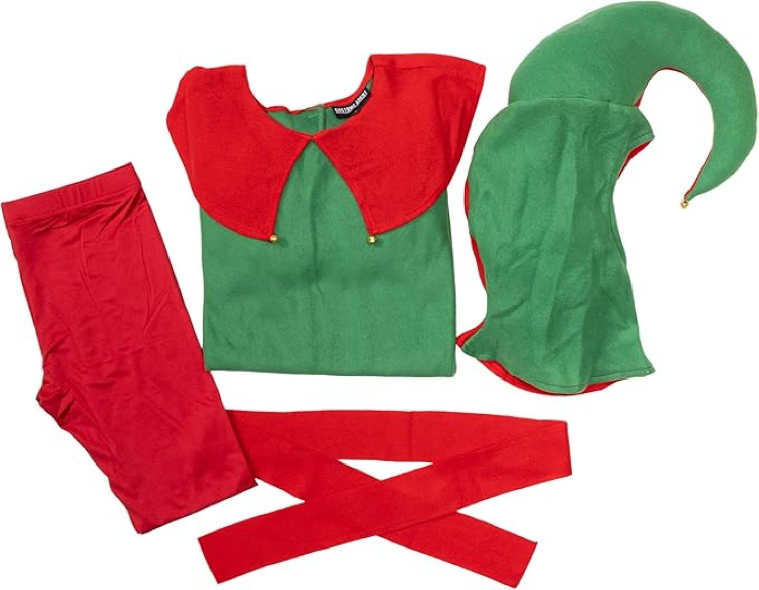 Christmas Elf Adult Unisex Halloween Cosplay Deluxe Costume Set - TVStoreOnline