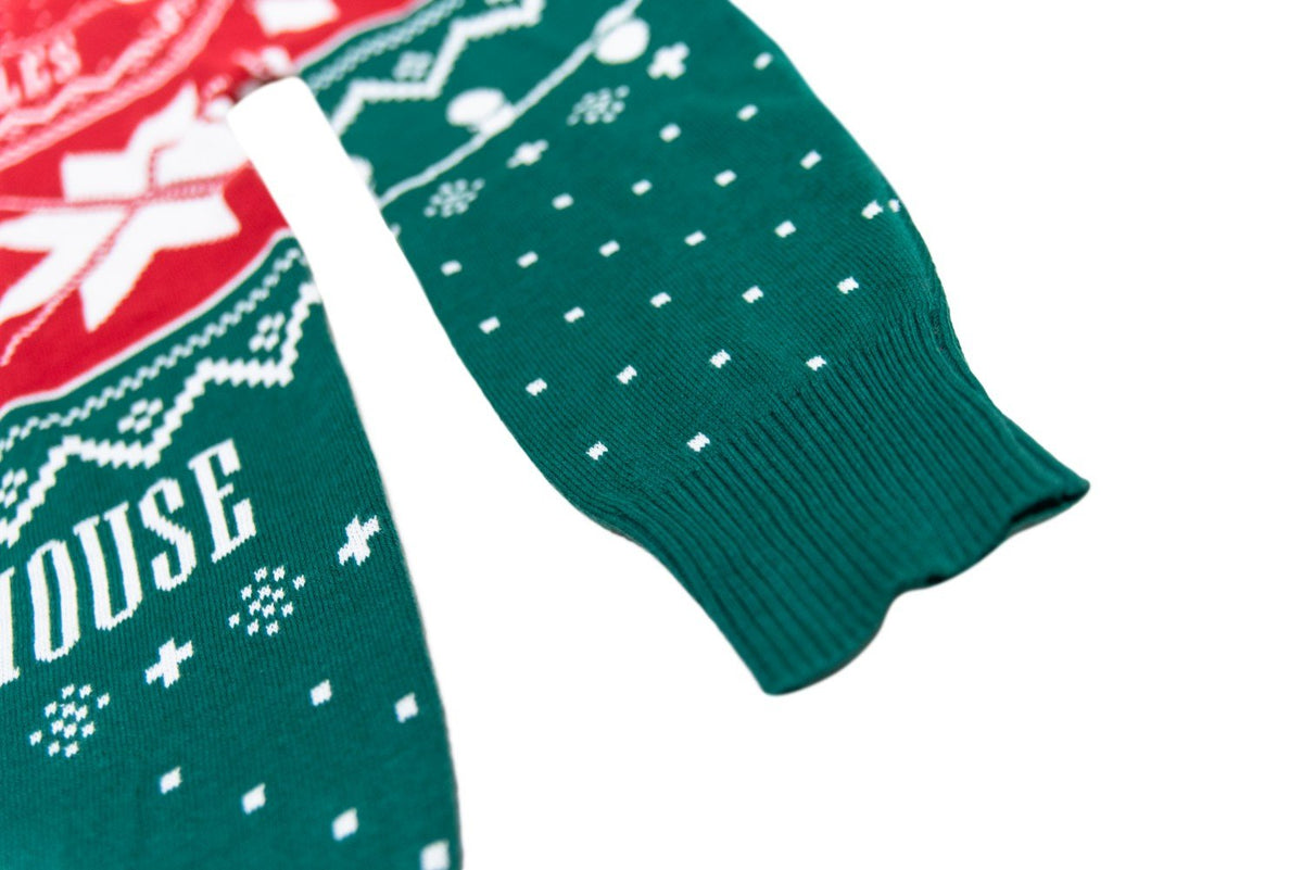 Christmas Vacation Jolliest Bunch of A*Holes Red and Green Ugly Christmas Sweater - TVStoreOnline