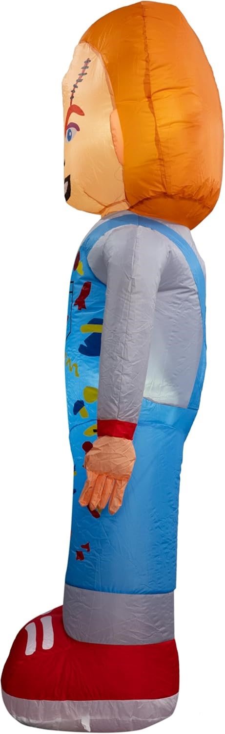 Chuckie Killer Doll Horror Indoor/Outdoor Light Up Inflatable Holiday Season Yard Decoration - TVStoreOnline