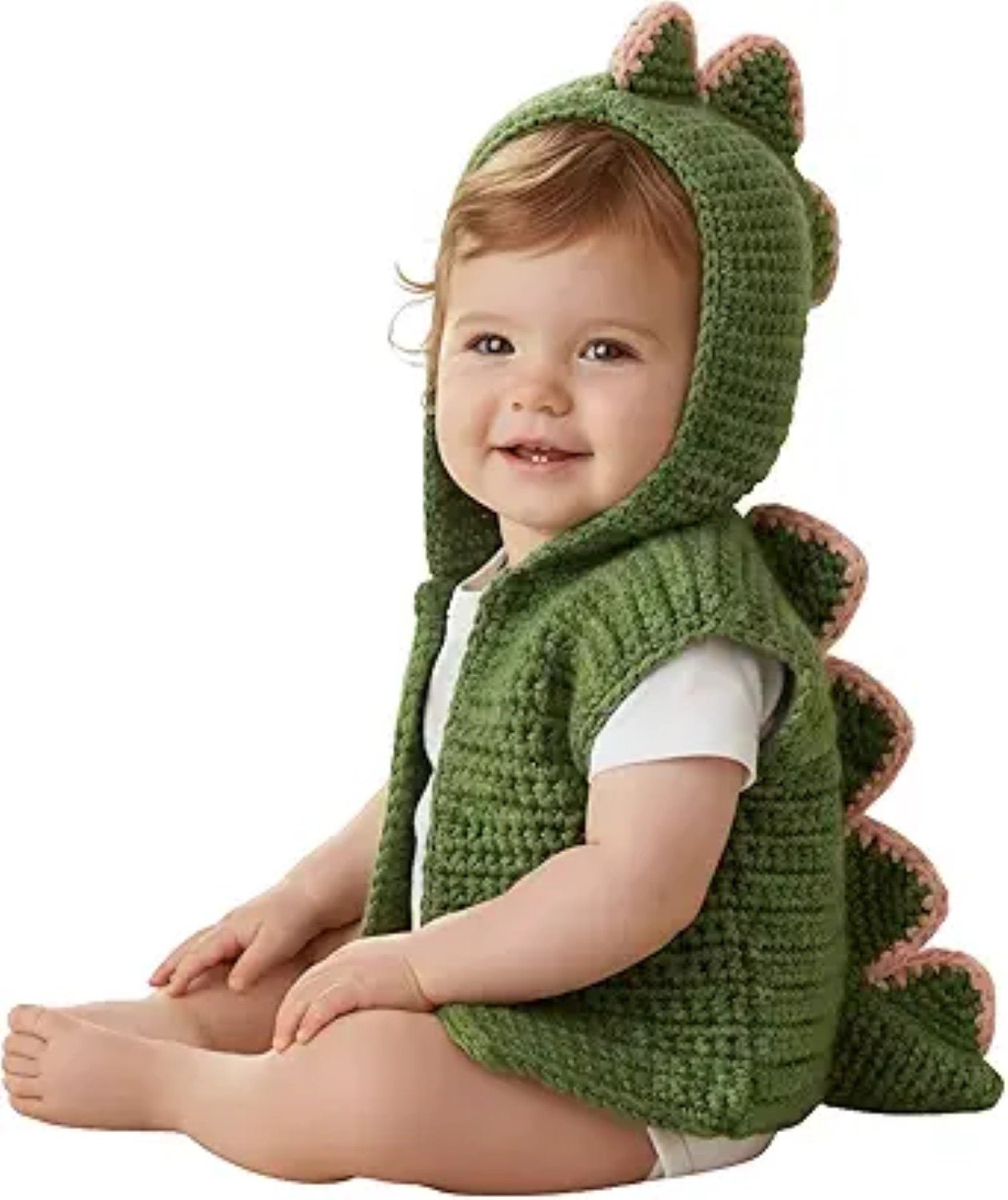 Dinosaur Knitted Sweater for Babies and Kids Halloween Costume Cosplay - TVStoreOnline