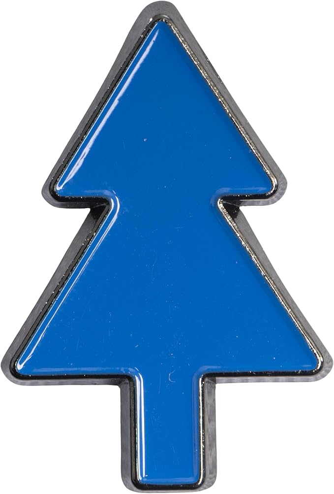Dipper Blue and White Adult Adjustable Hat Cosplay with Rainbow and Christmas Tree Pins Halloween Costume Accessory Set - TVStoreOnline