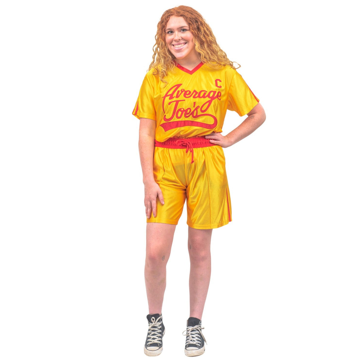 Dodgeball Joe's Team Captain La Fleur Top and Shorts Set Halloween Costume Cosplay - TVStoreOnline