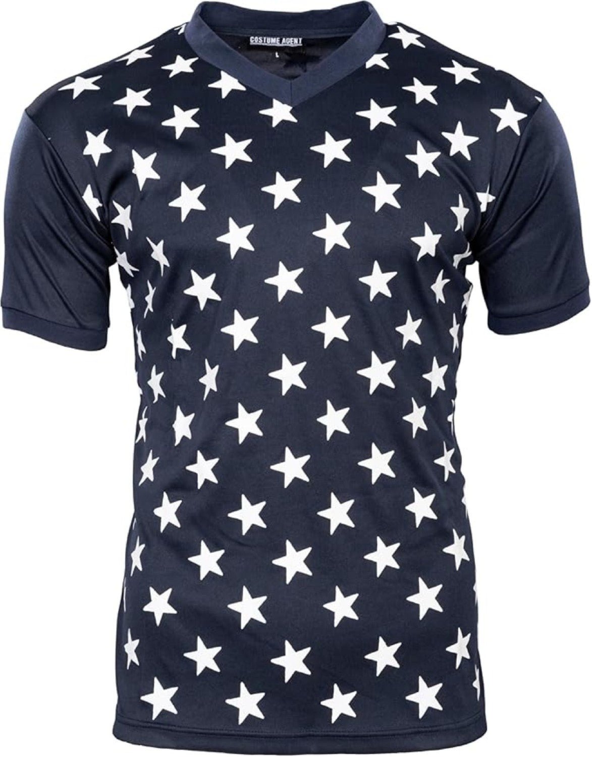 Fight Soap Salesman Tyler Stars All Over Navy Adult Halloween Costume T-Shirt Tee - TVStoreOnline