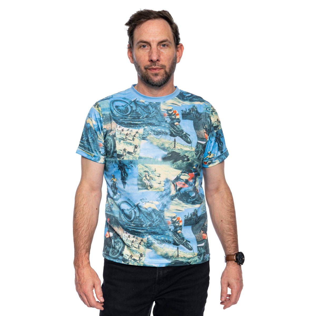 Fight Soap Tyler Blue Short Sleeve T-Shirt - TVStoreOnline