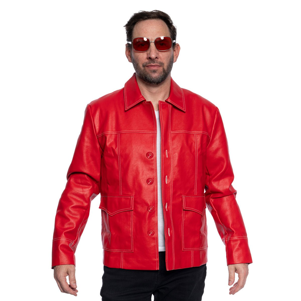 Fight Soap Tyler Leather Jacket Halloween Costume Fighter Cosplay - TVStoreOnline