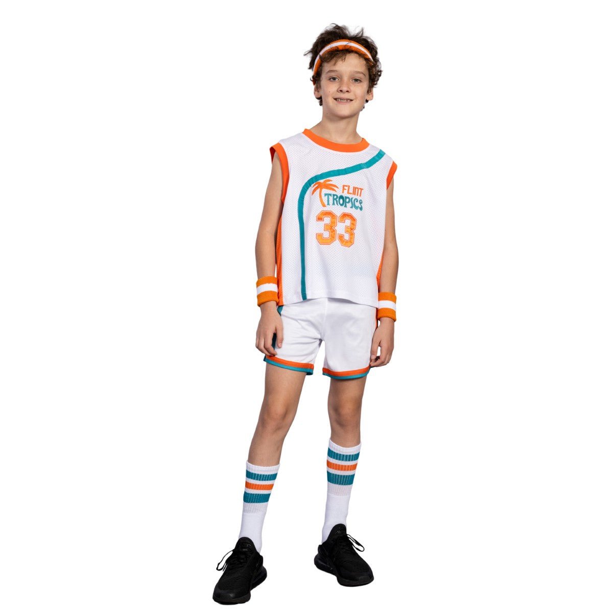 Flint Tropics Kids Unisex Basketball Halloween Cosplay Complete Set - TVStoreOnline