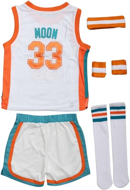 Flint Tropics Kids Unisex Basketball Halloween Cosplay Complete Set - TVStoreOnline