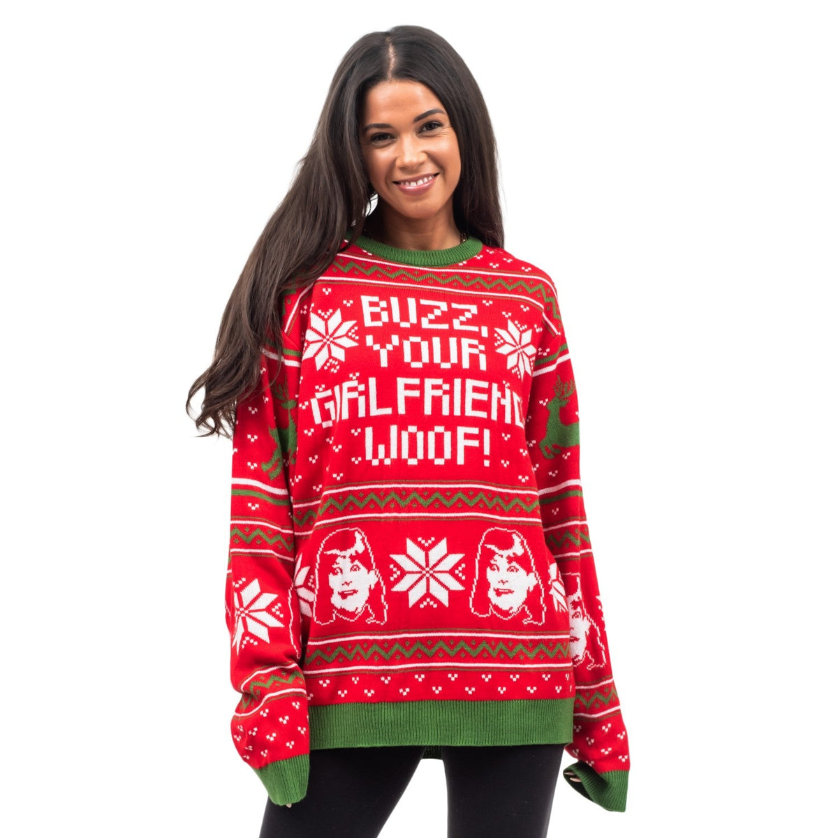 Funniest Unisex Ugly Knitted Christmas Holiday Pullover Sweater - TVStoreOnline