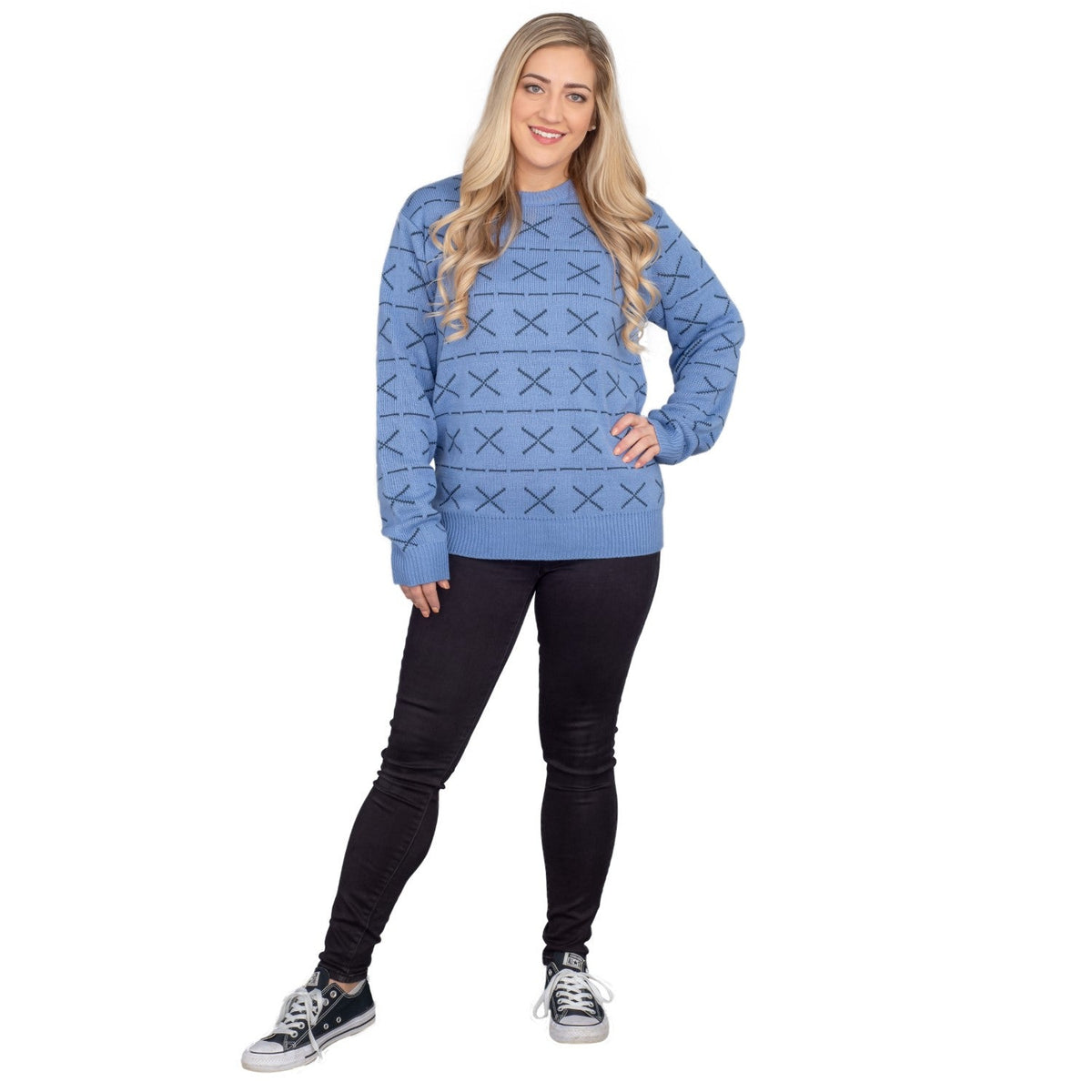Funny Horse Man TV Show Unisex Ugly Christmas Sweater - TVStoreOnline