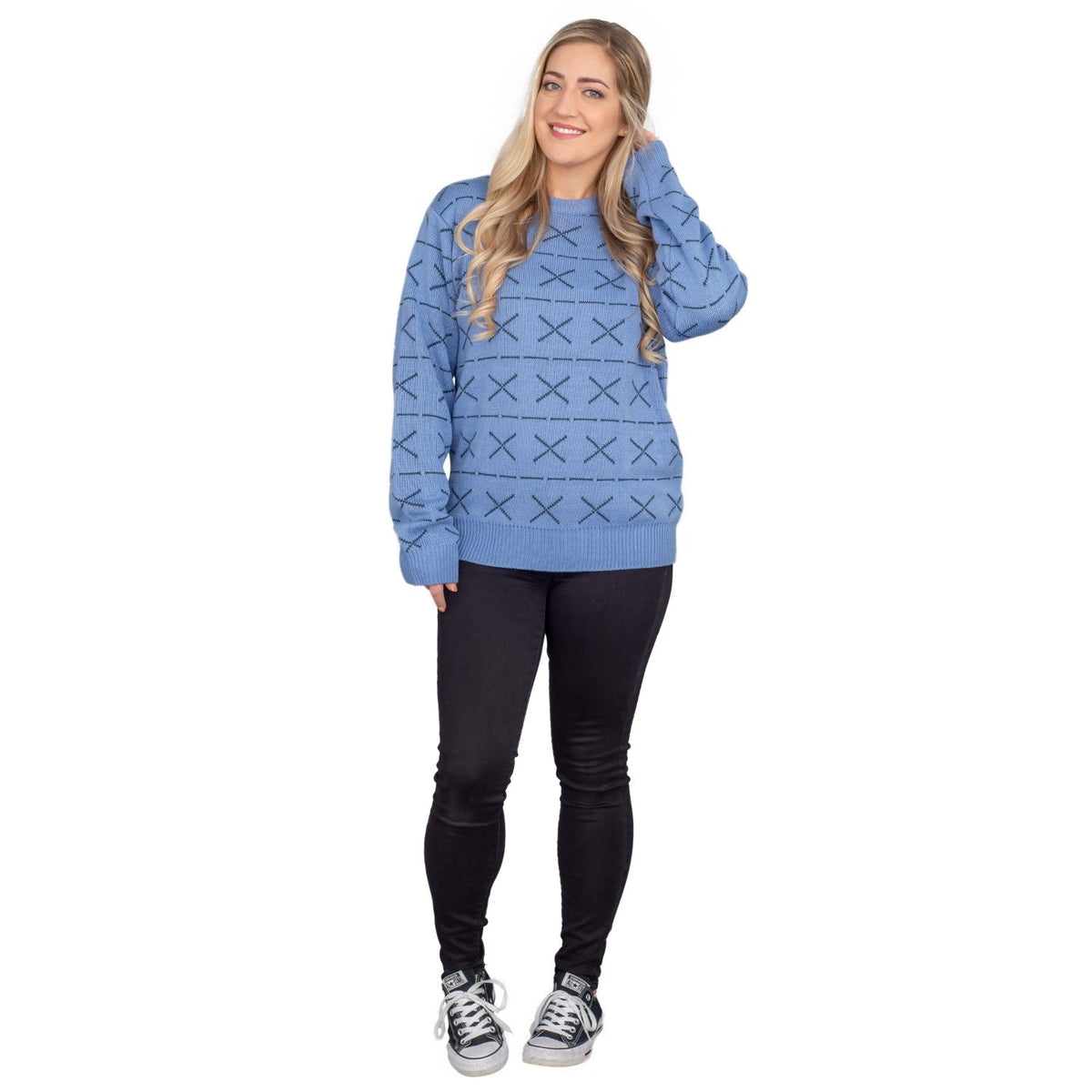 Funny Horse Man TV Show Unisex Ugly Christmas Sweater - TVStoreOnline
