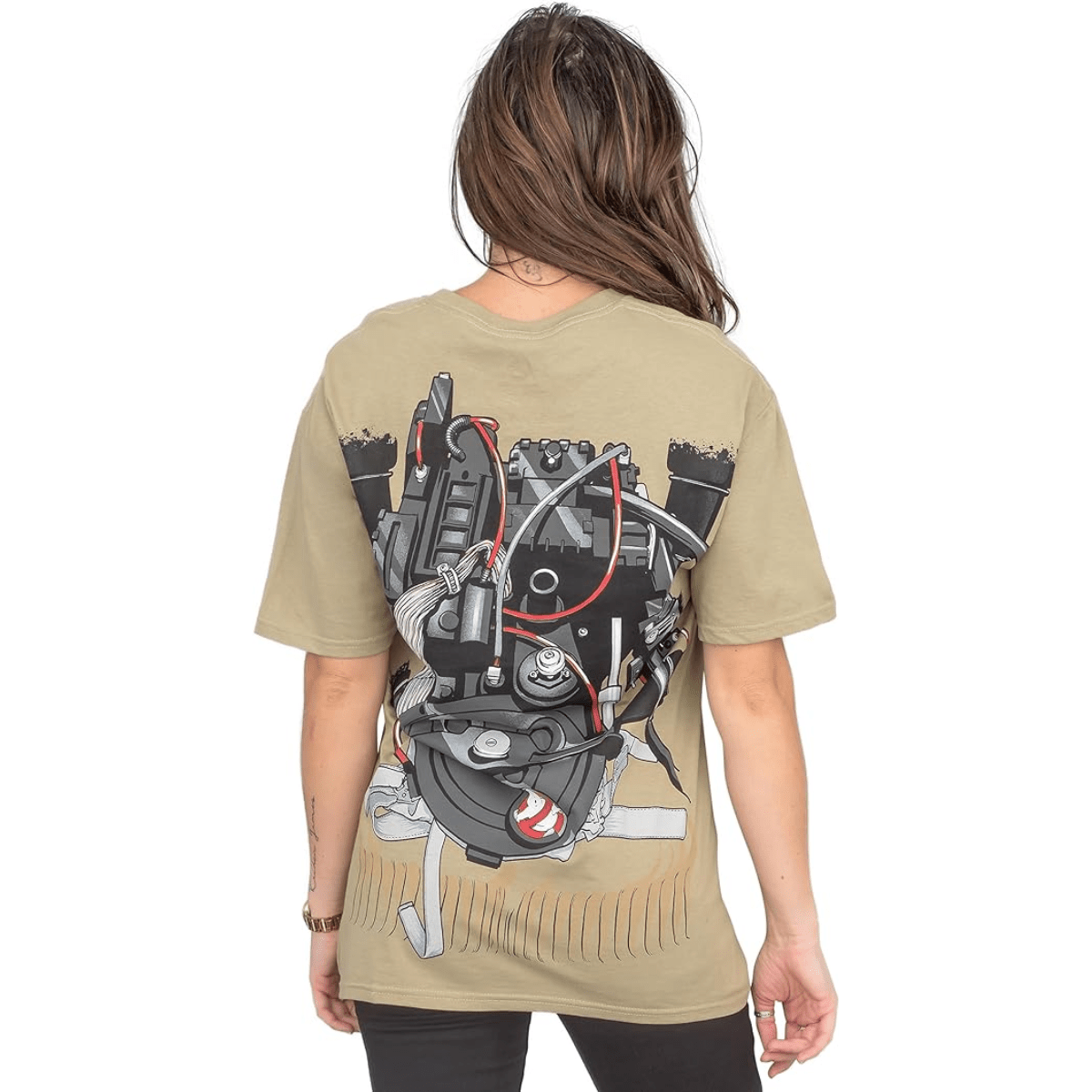 Ghostbuster Short Sleeve T-Shirt with Back Print - TVStoreOnline