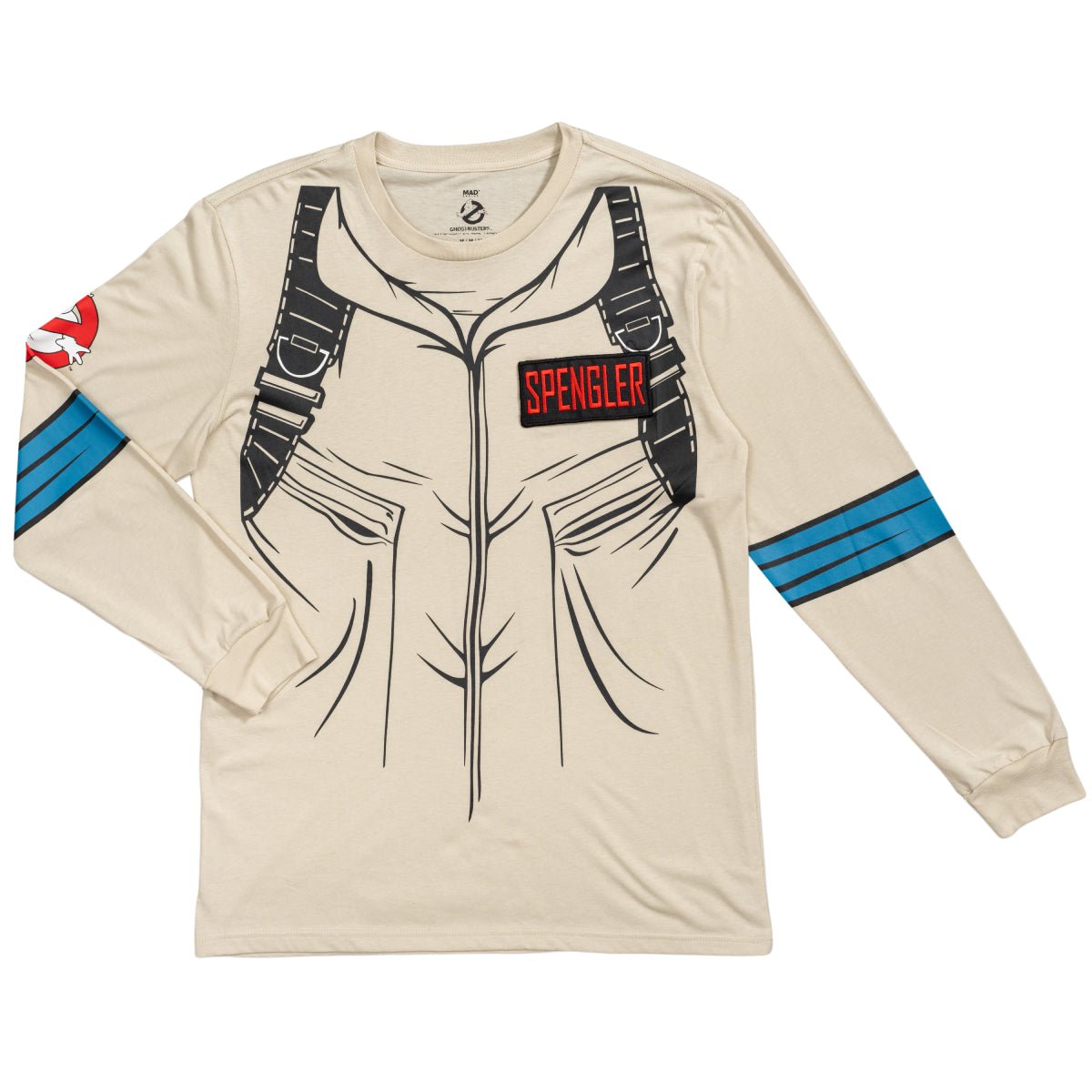 Ghostbusters Costume T-Shirt Customize Your Look with Four Interchangeable Name Patches - TVStoreOnline