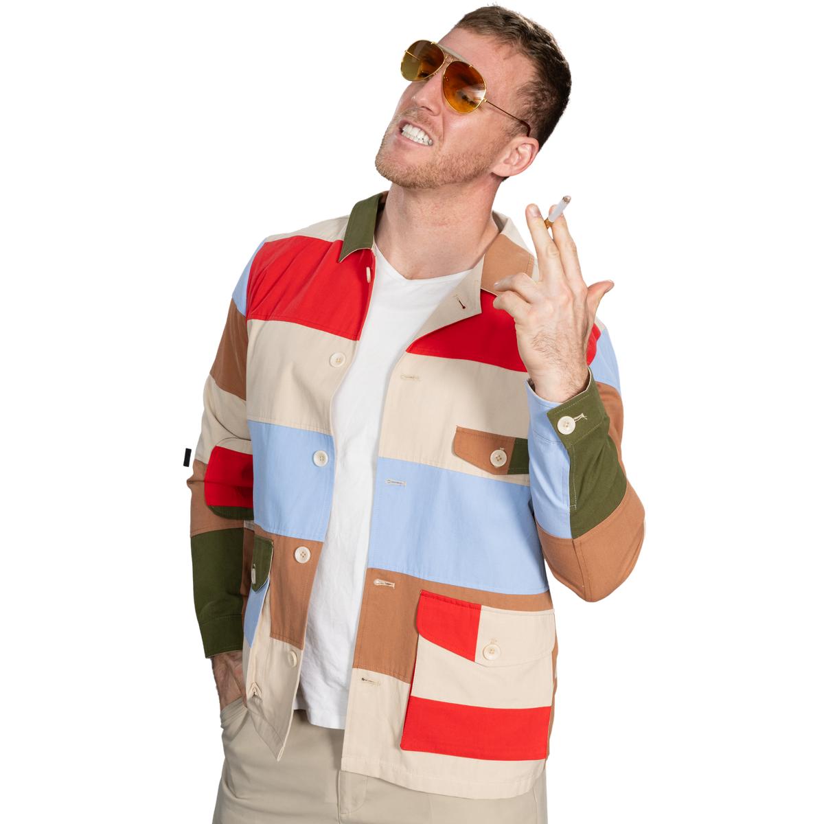Gonzo Jounalist Las Vegas Raoul Duke Halloween Costume Cosplay Unisex Jacket - TVStoreOnline